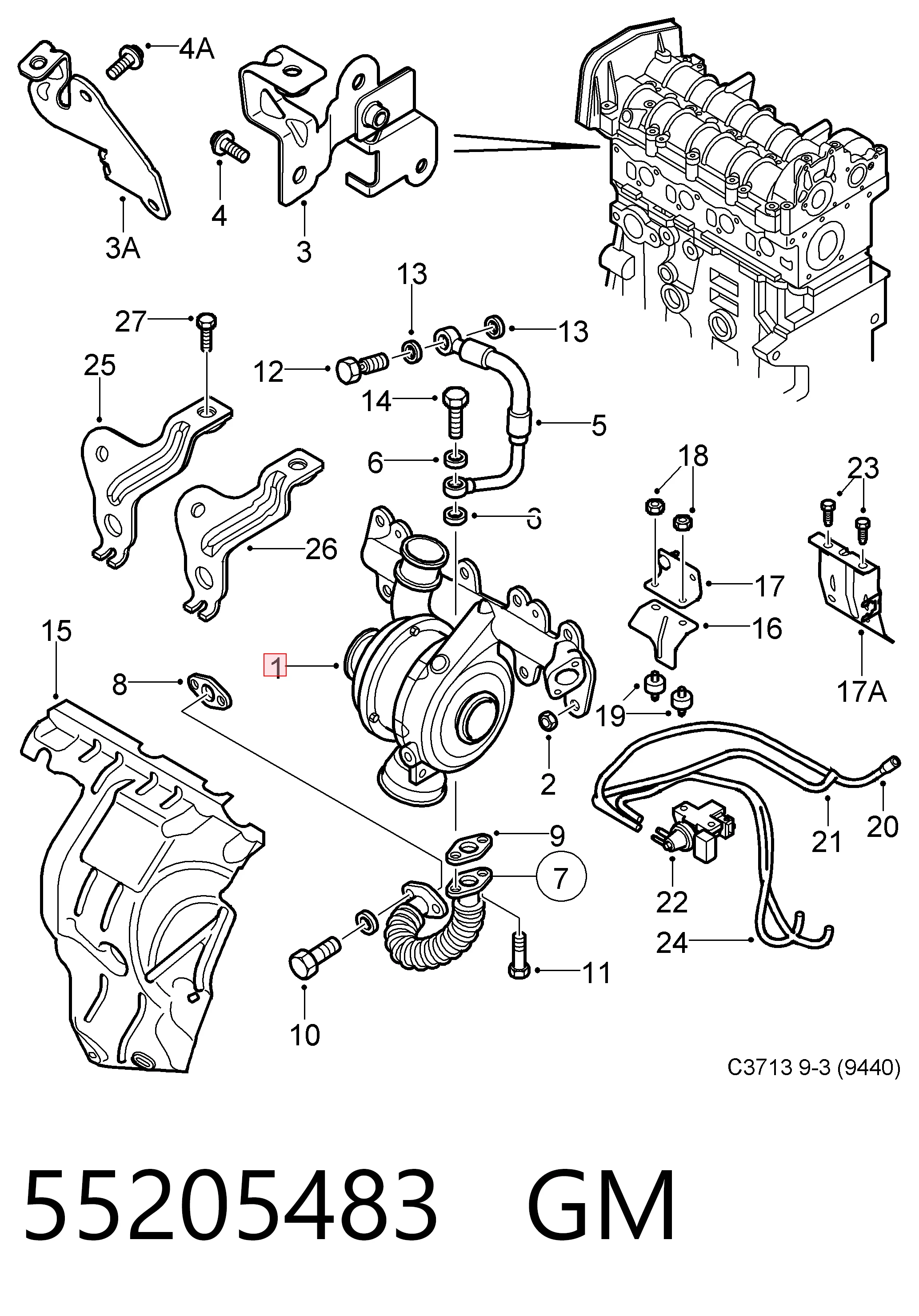 Compre Turbina Opel Vectra 