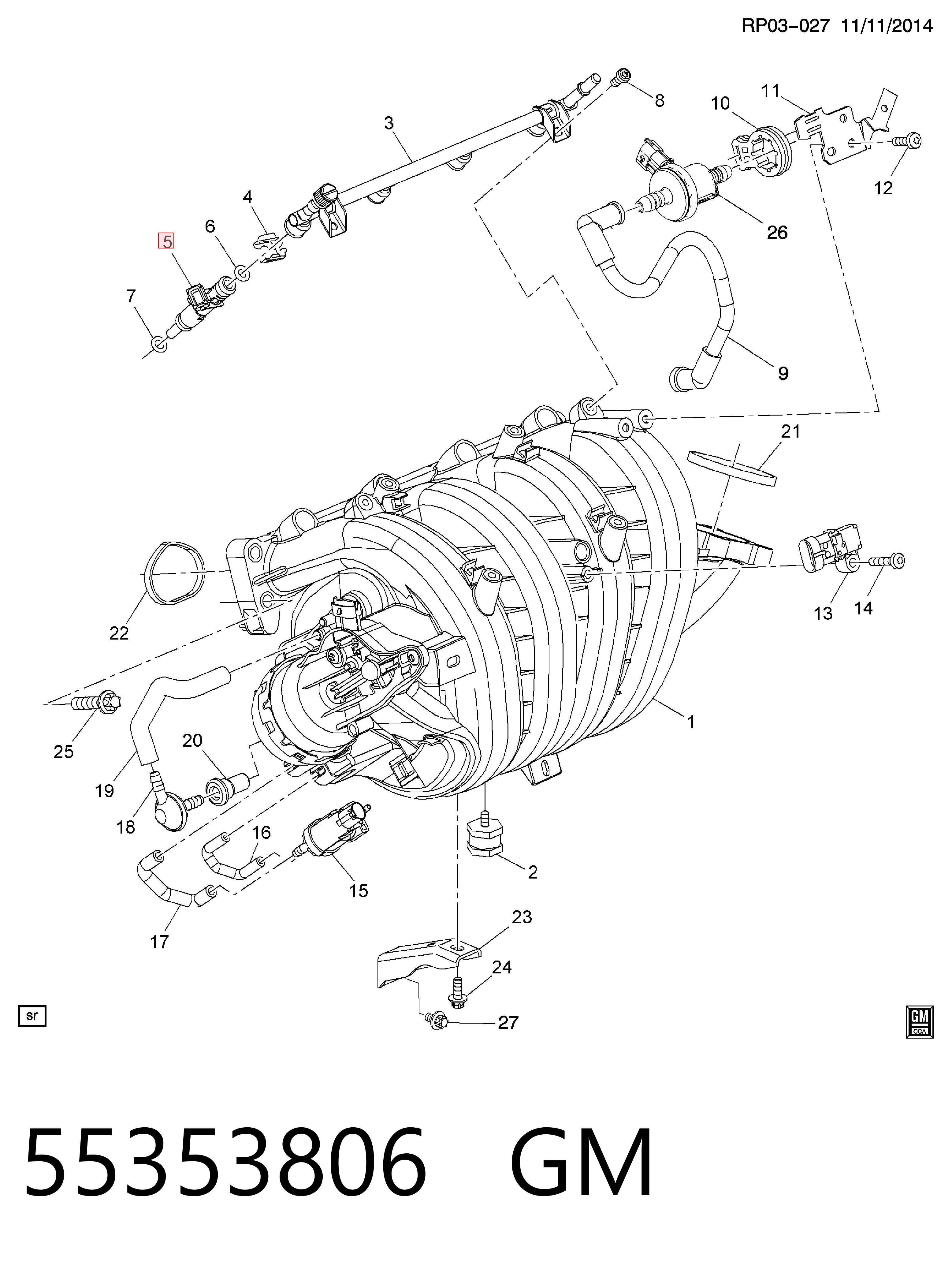 Compre Injetor de injeção de combustível Opel Mokka 1