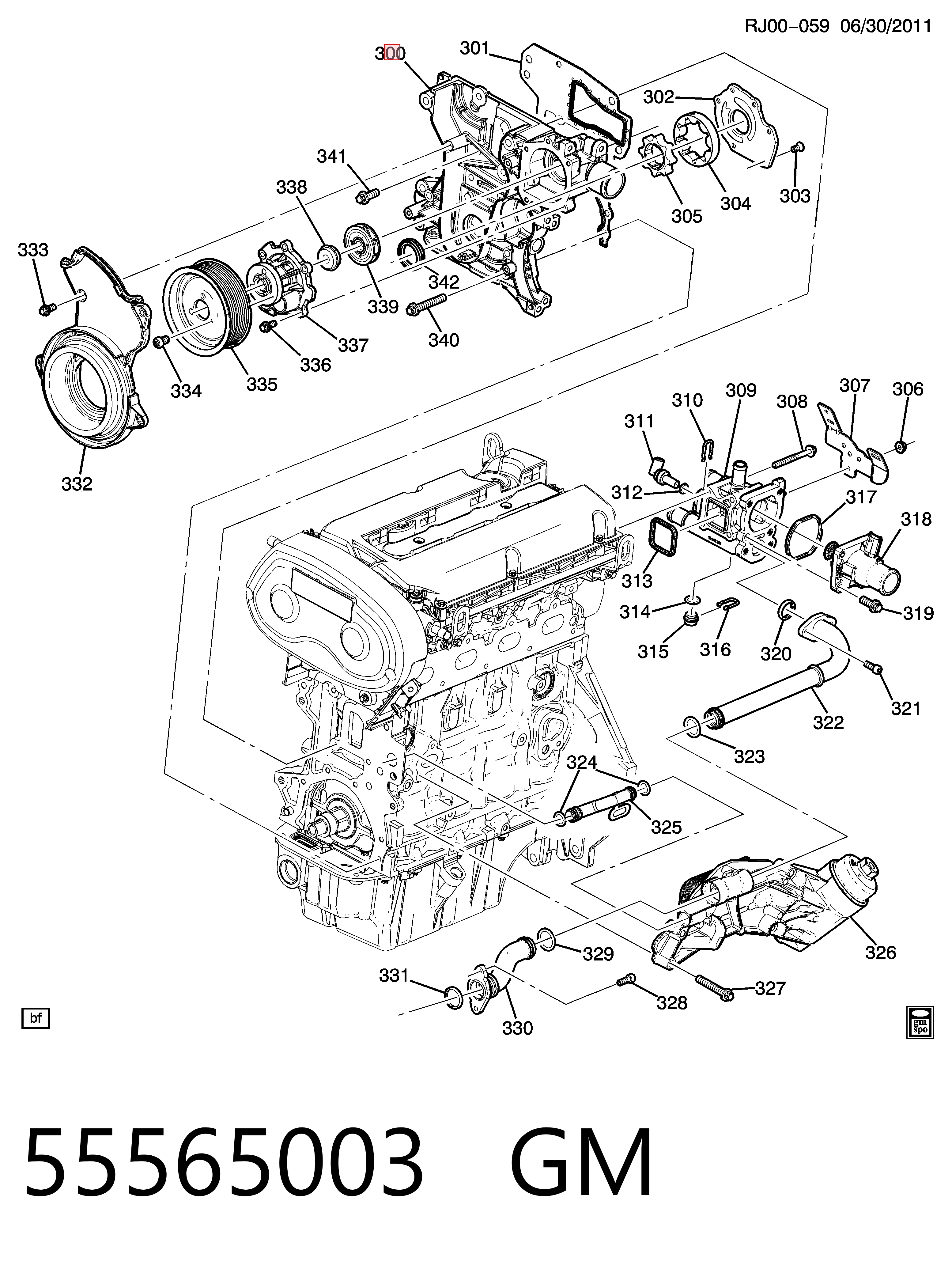 Bomba de óleo Peugeot/Citroen 12992379