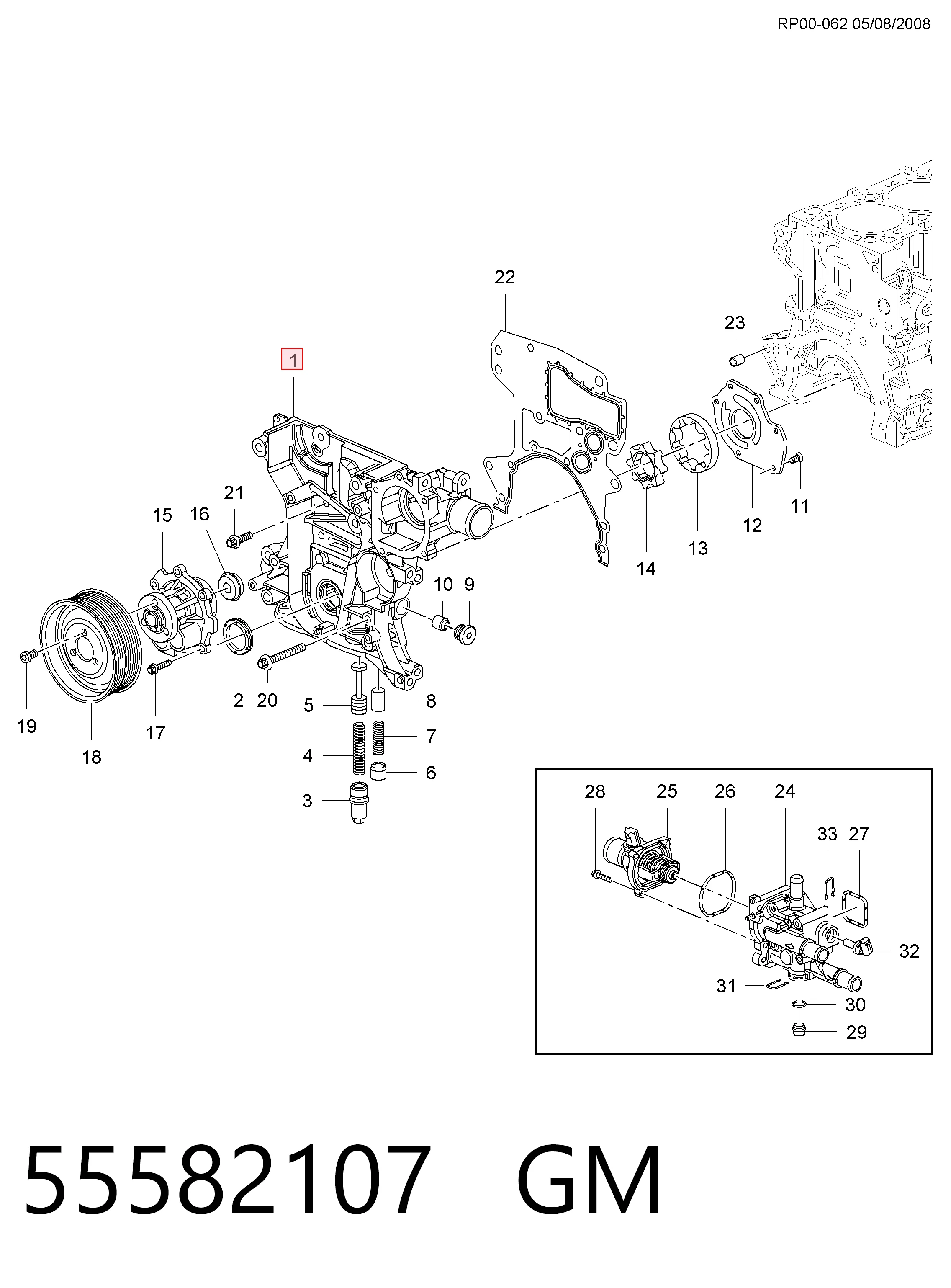 12992379 Peugeot/Citroen Bomba de óleo