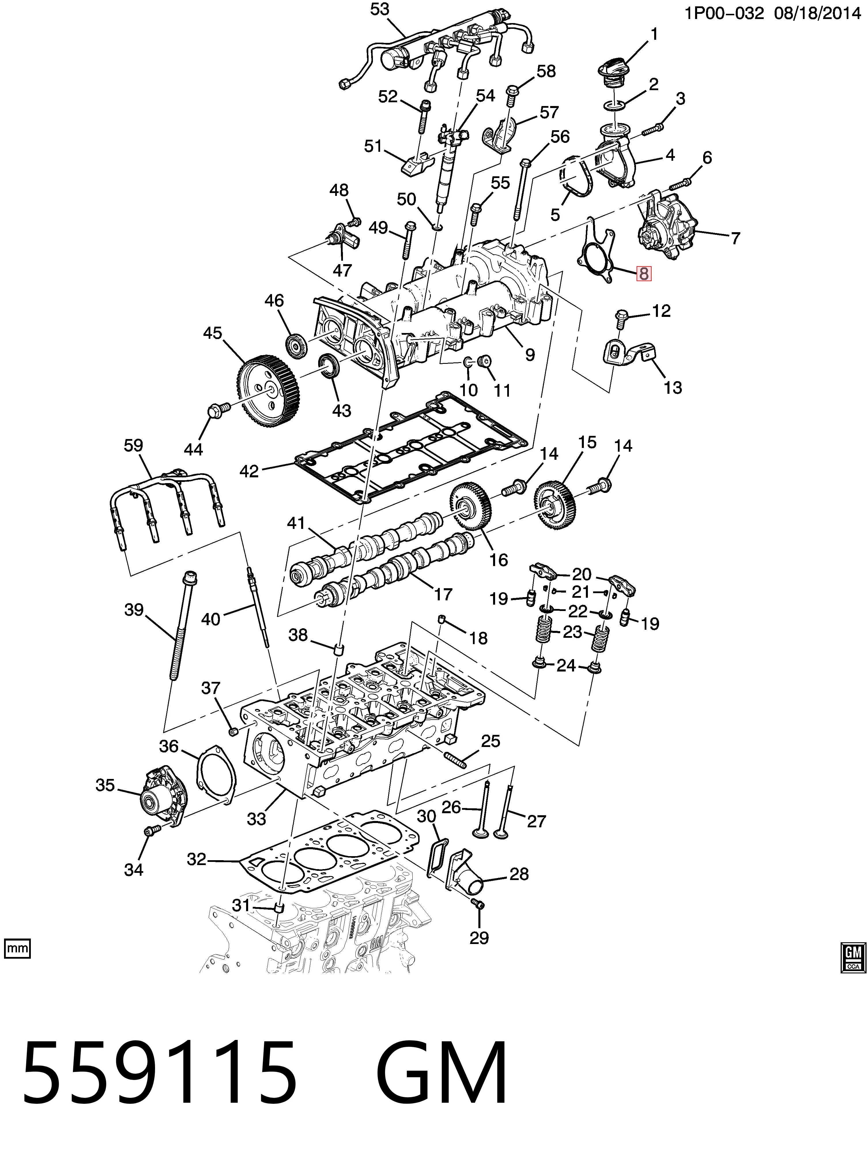 Vedante de bomba de vácuo Peugeot/Citroen 55587133 preço, a partir de 6,84 USD
