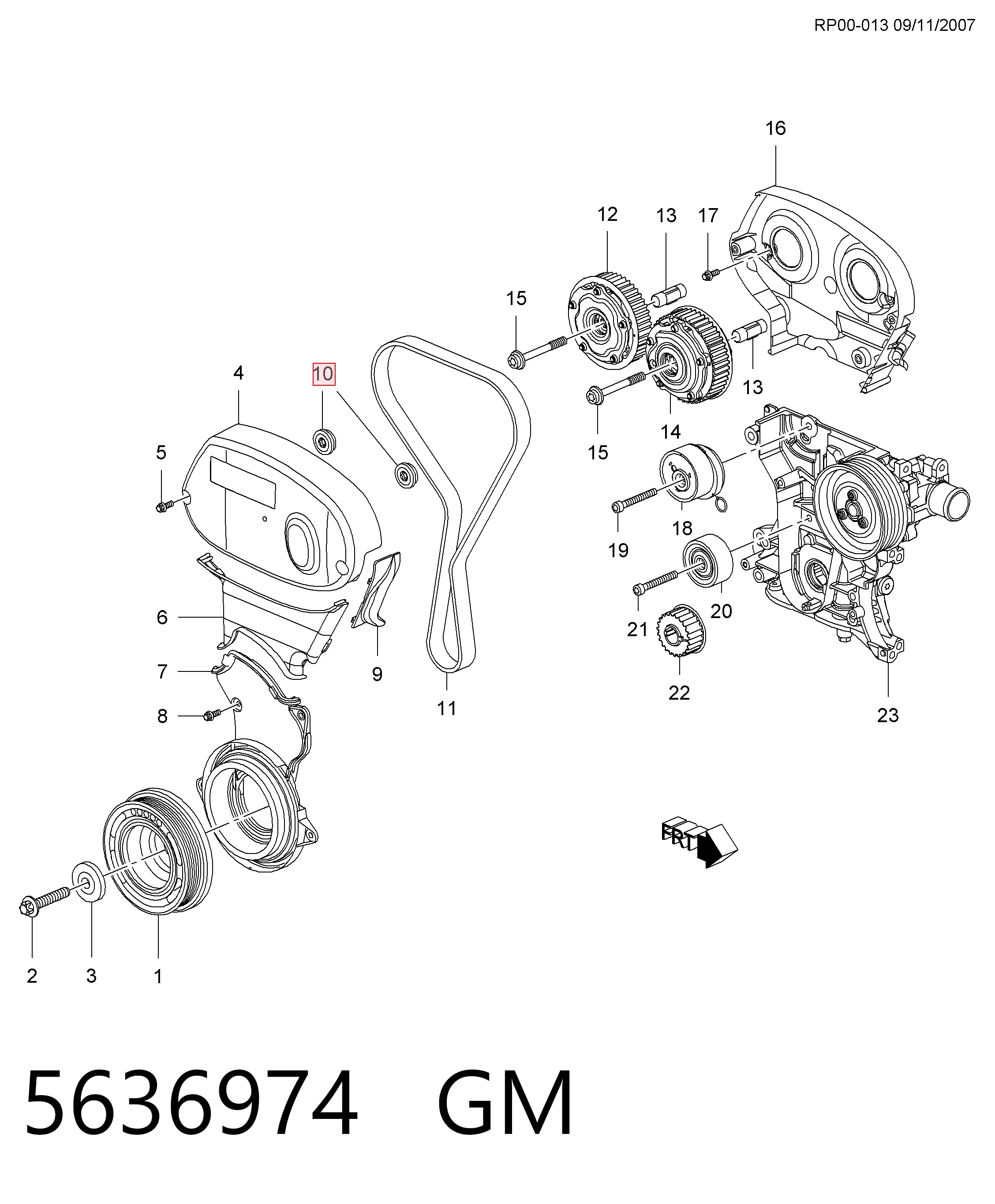 55557288 Fiat/Alfa/Lancia Tampão CBC/do bloco de cilindros