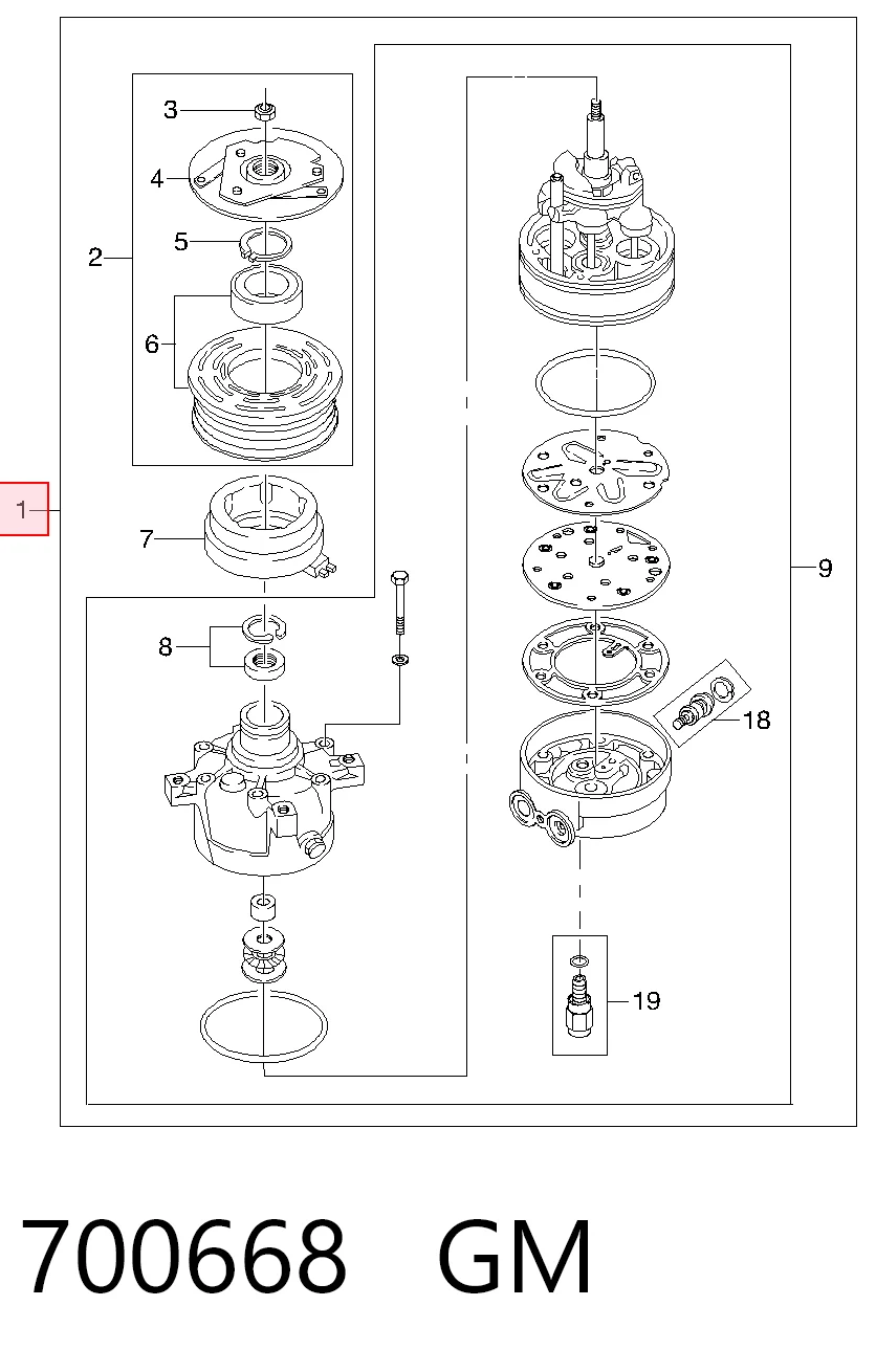 Compre Compressor de aparelho de ar condicionado Daewoo Nubira 2