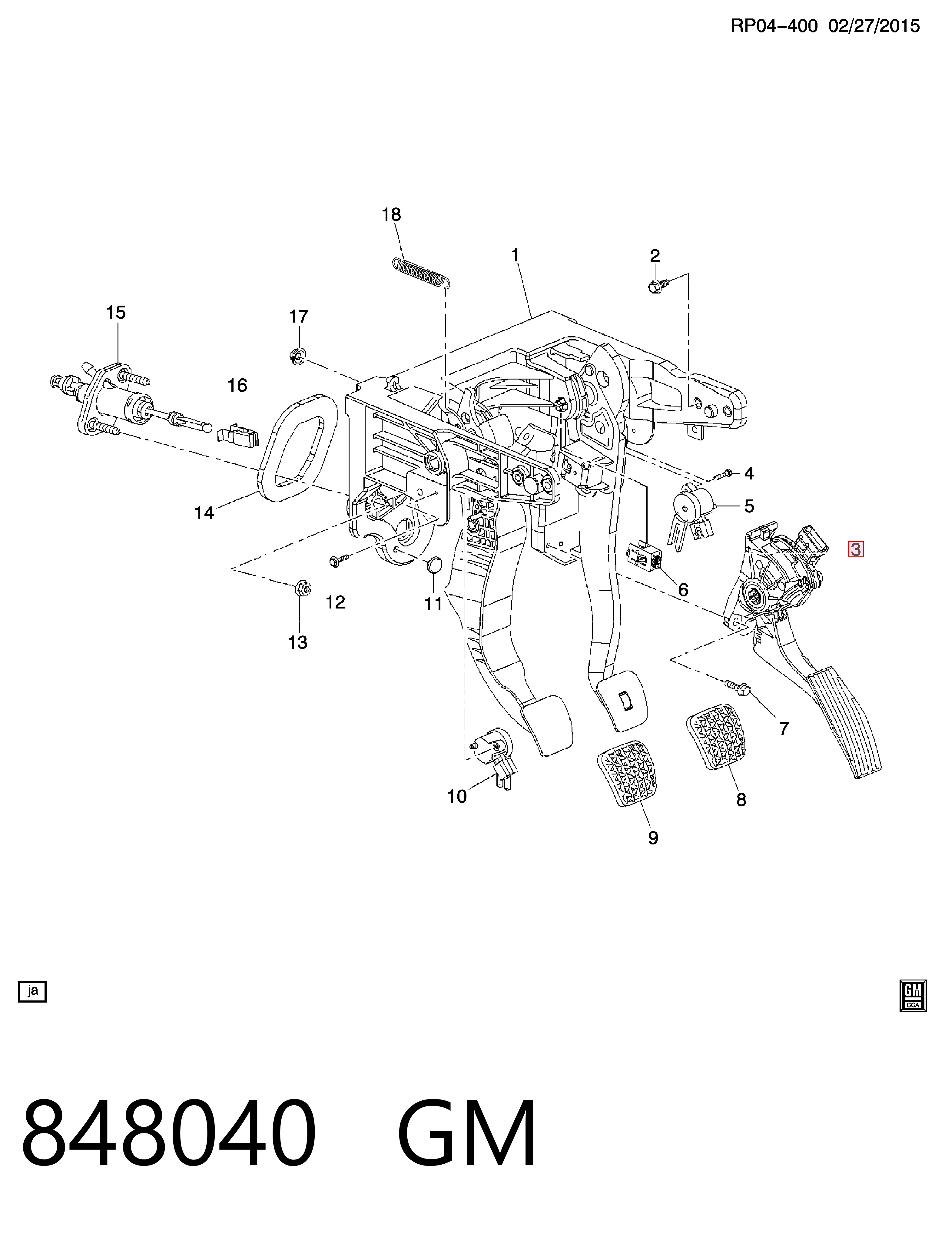  Pedal de gás (de acelerador) Opel Astra J Sports Tourer carrinha (P10) (2010 - 2015) J Sports Tourer