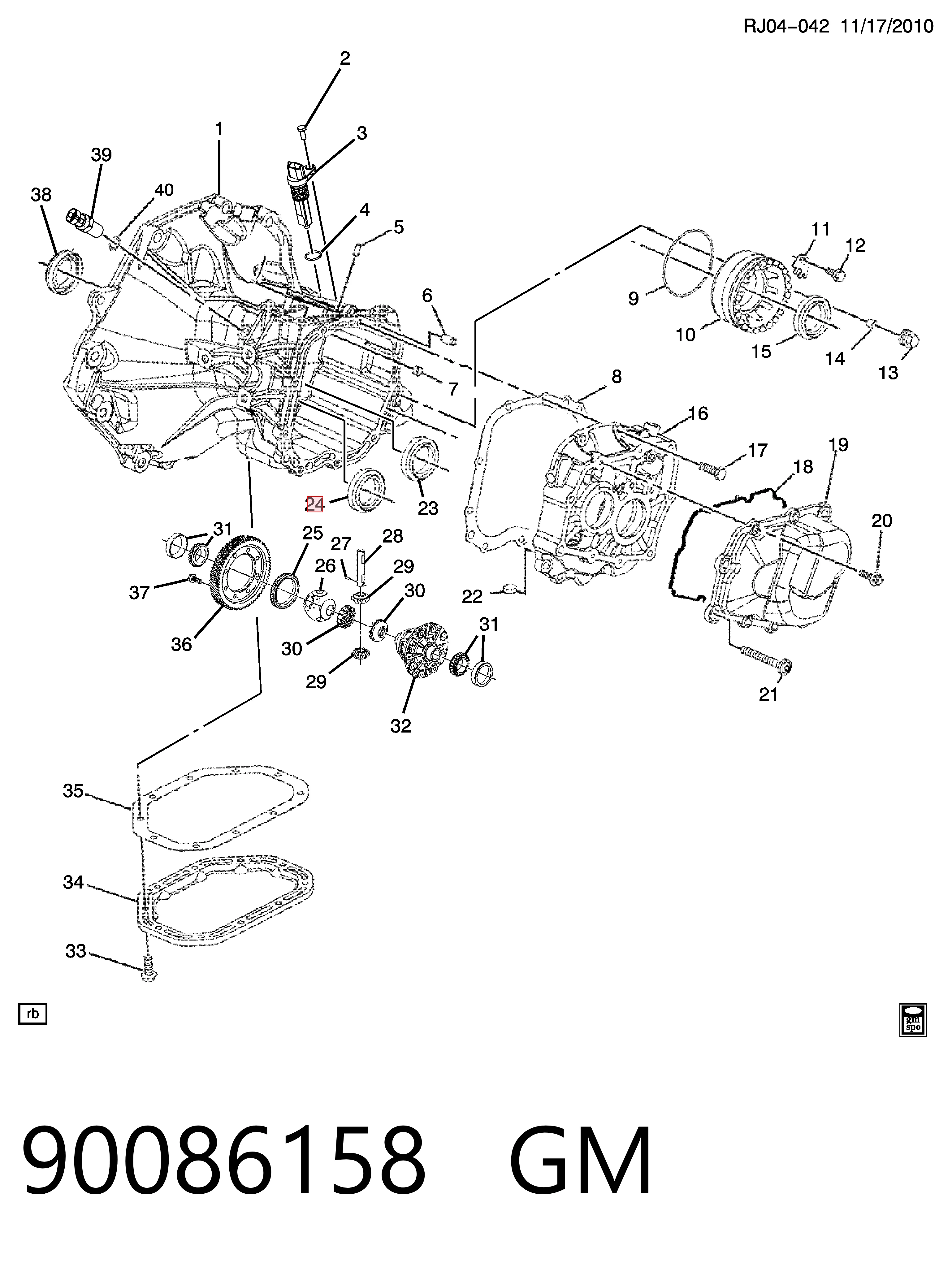Rolamento da árvore primária da Caixa de Mudança Peugeot/Citroen 90086158 preço, a partir de 19,21 USD