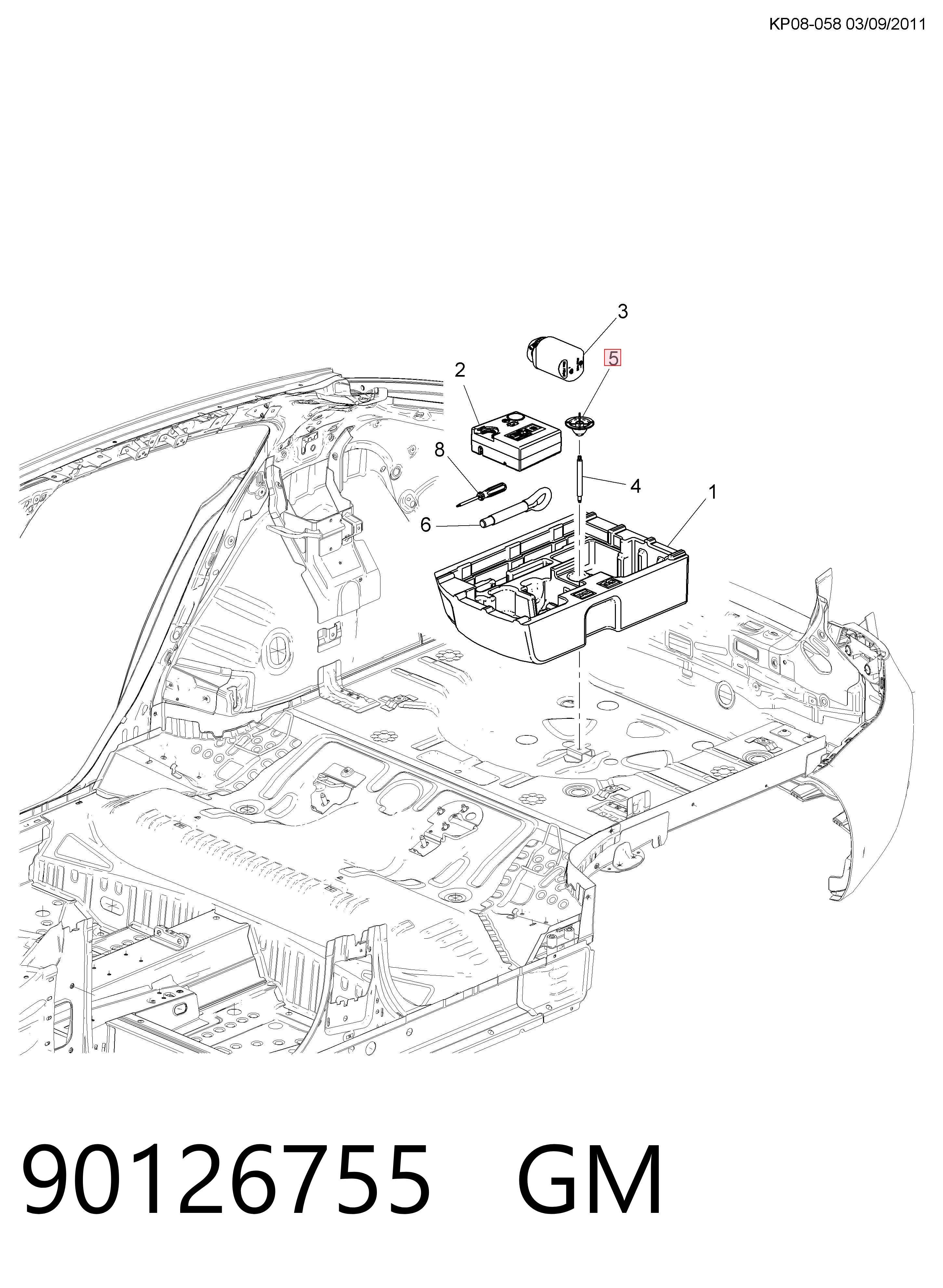 90126755 General Motors