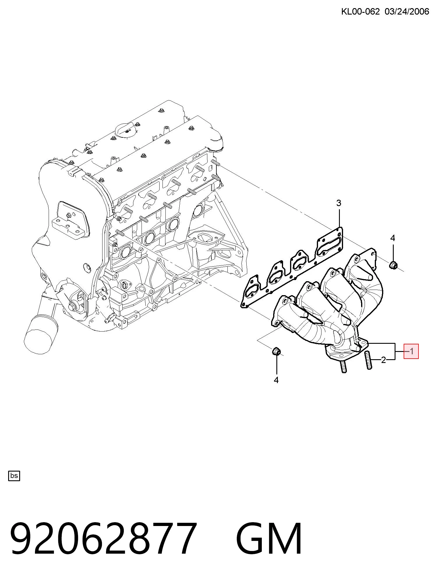 92062877 General Motors