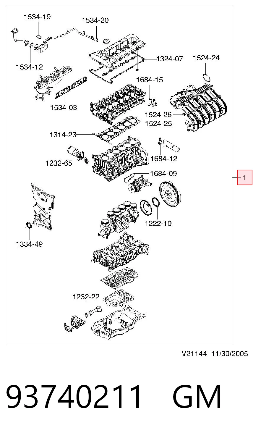 Kit de vedantes de motor completo para Chevrolet Epica II V250