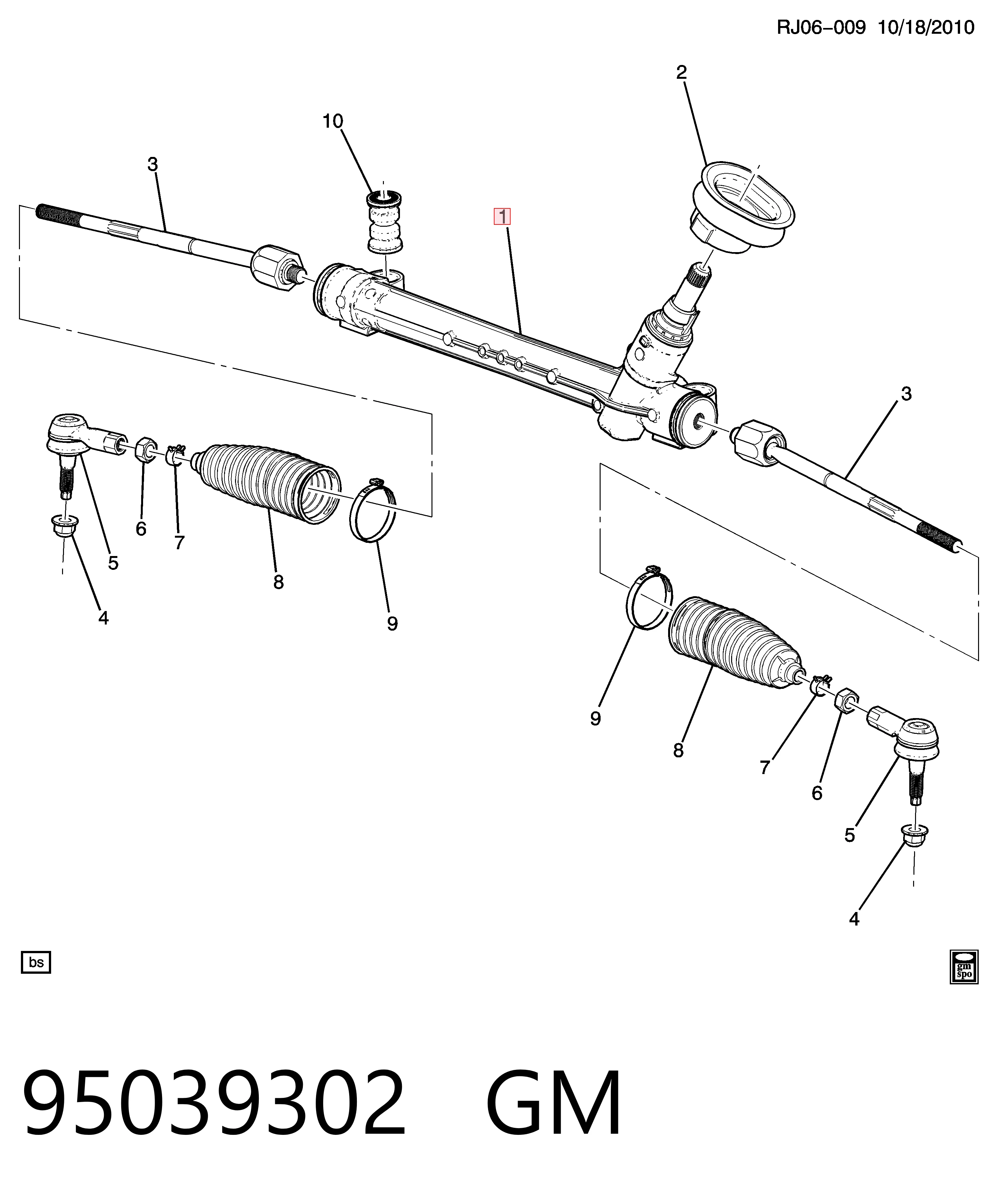 Compre 527742743 VAG Cremalheira da direção