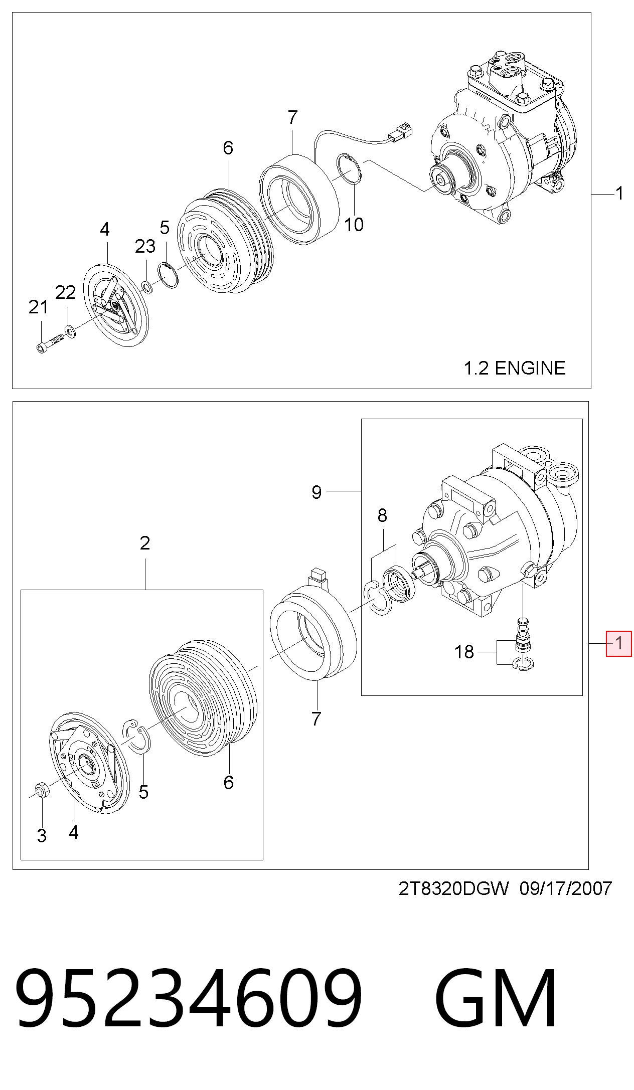 Compressor de aparelho de ar condicionado Opel 715559 preço, a partir de 286,53 USD