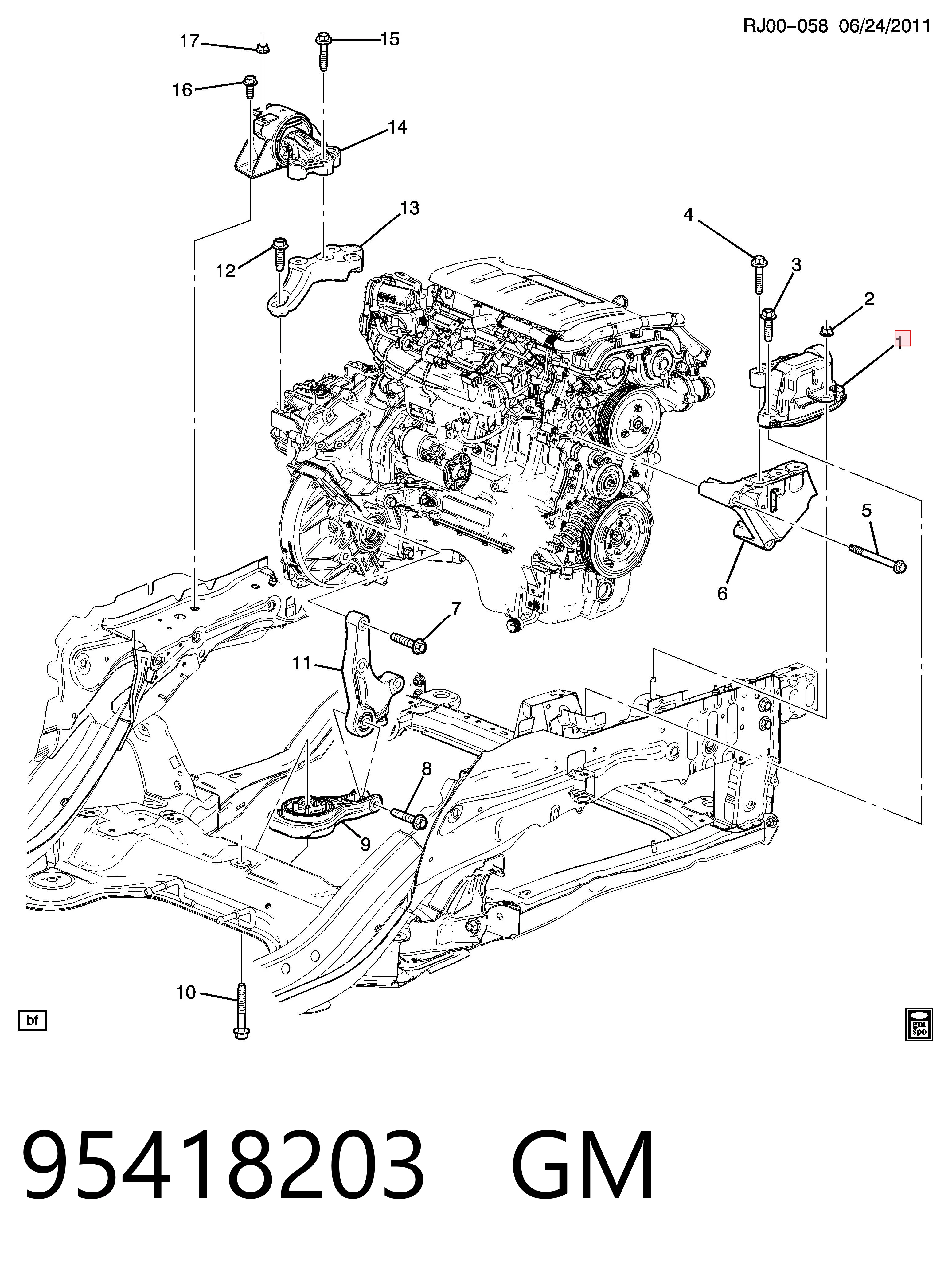 Coxim (suporte) direito de motor Fiat/Alfa/Lancia 46434008 preço, a partir de 107,01 USD