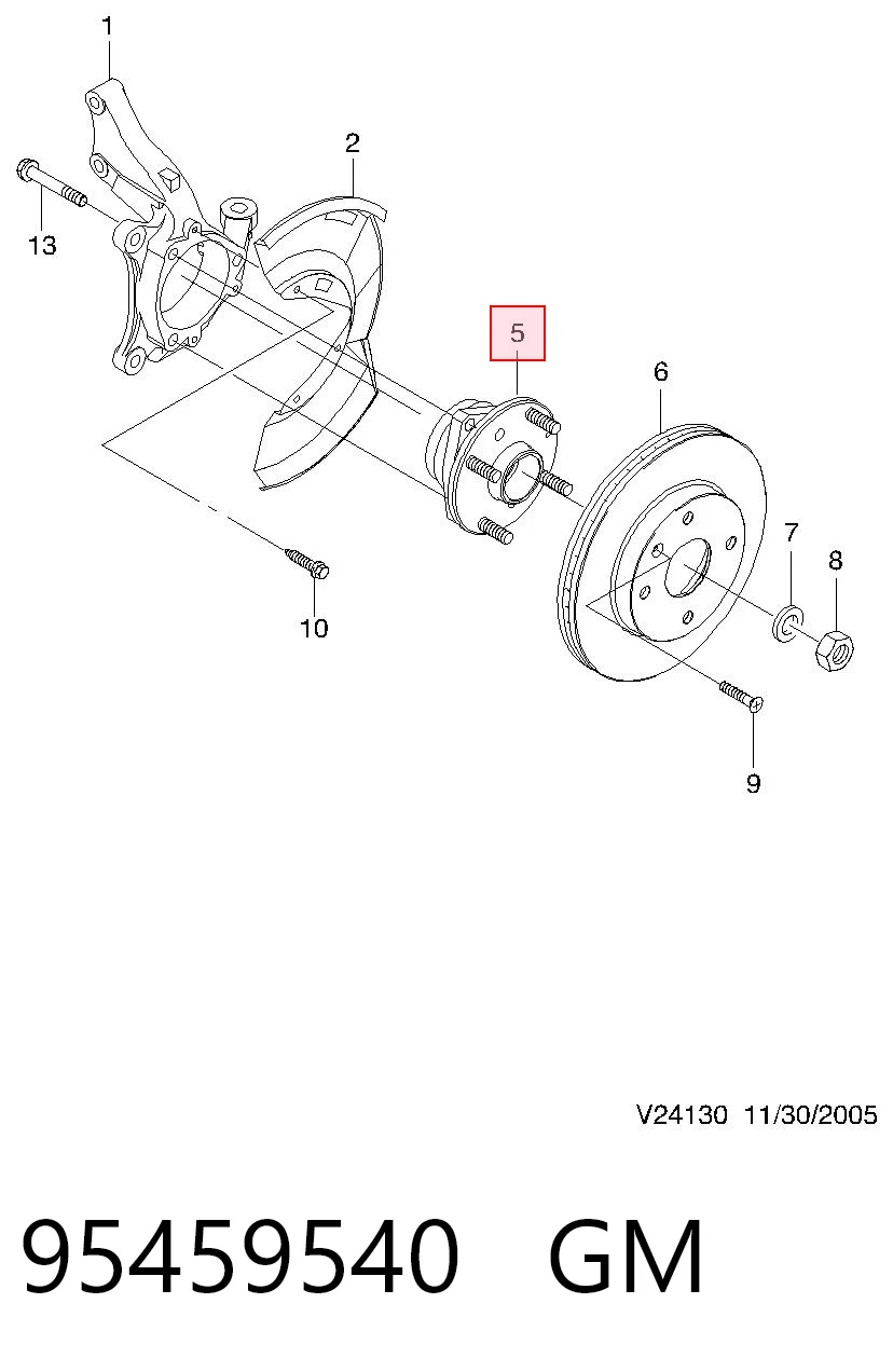 95459540 General Motors