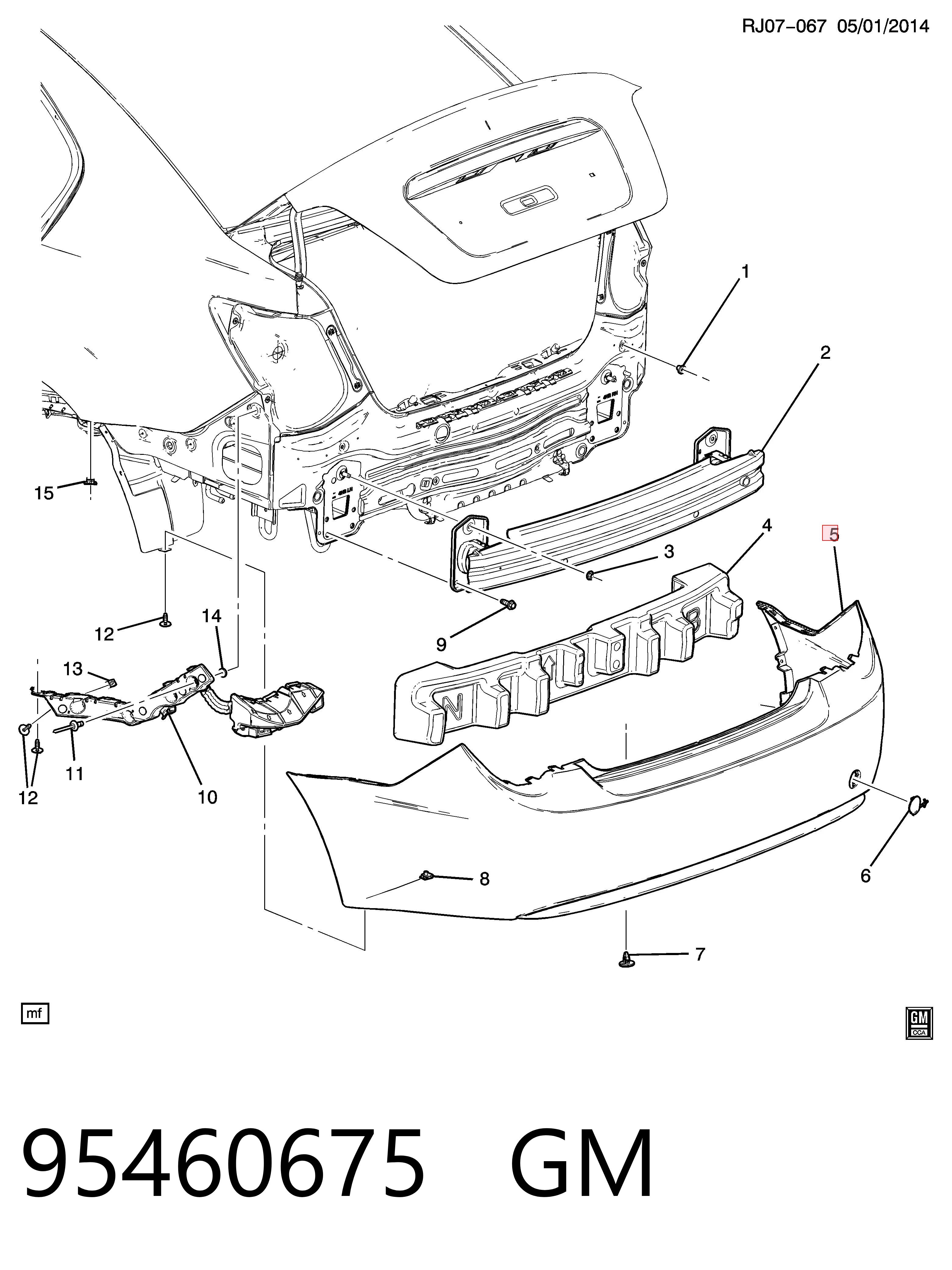 Pára-choque traseiro Peugeot/Citroen 95460675 preço, a partir de 279,24 USD