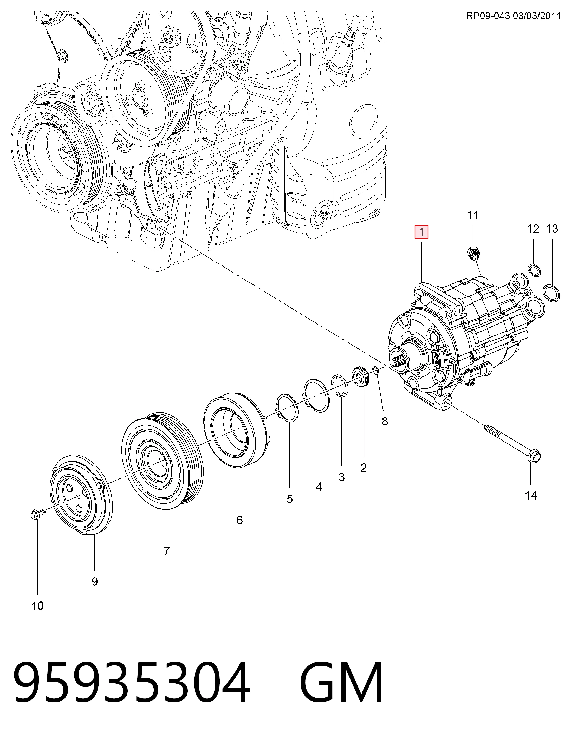 95935304 General Motors