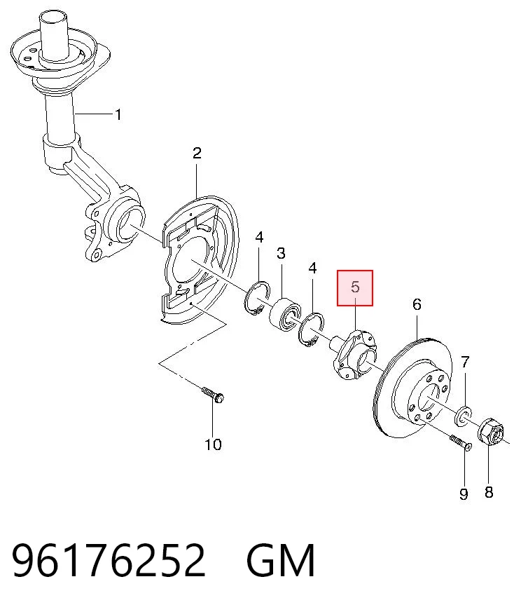 96176252 General Motors