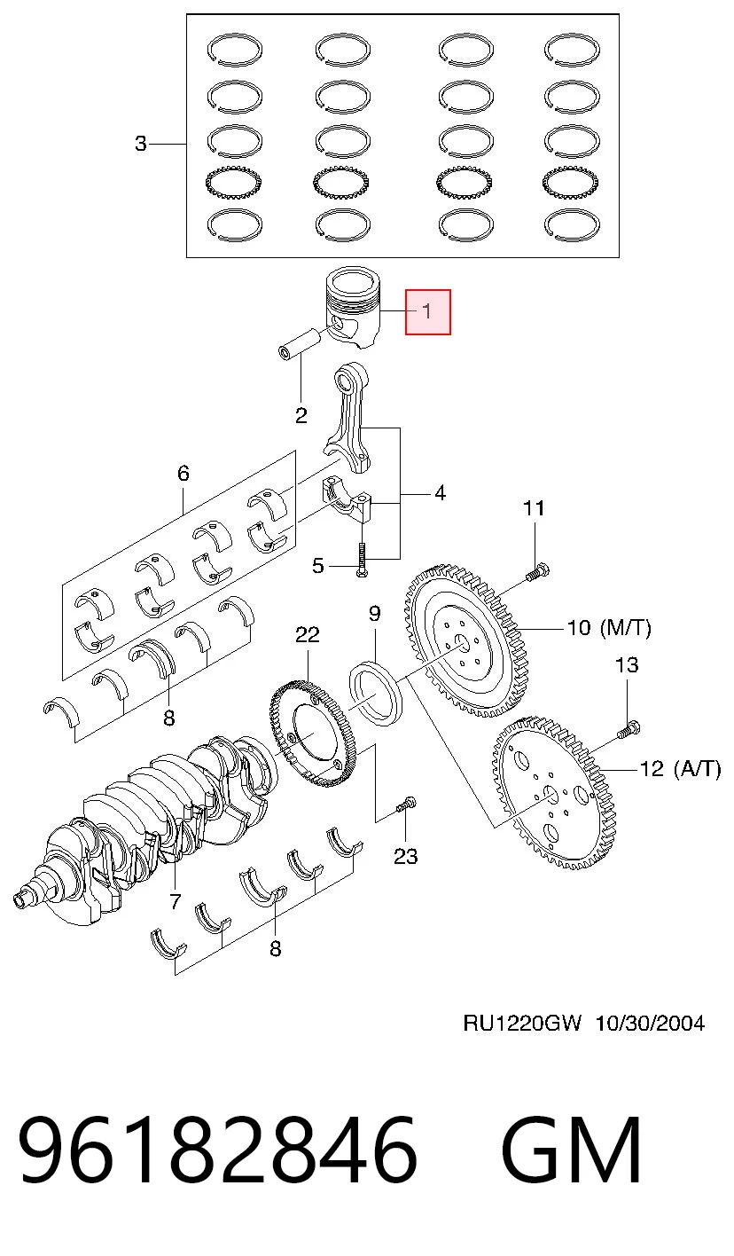 96182846 General Motors