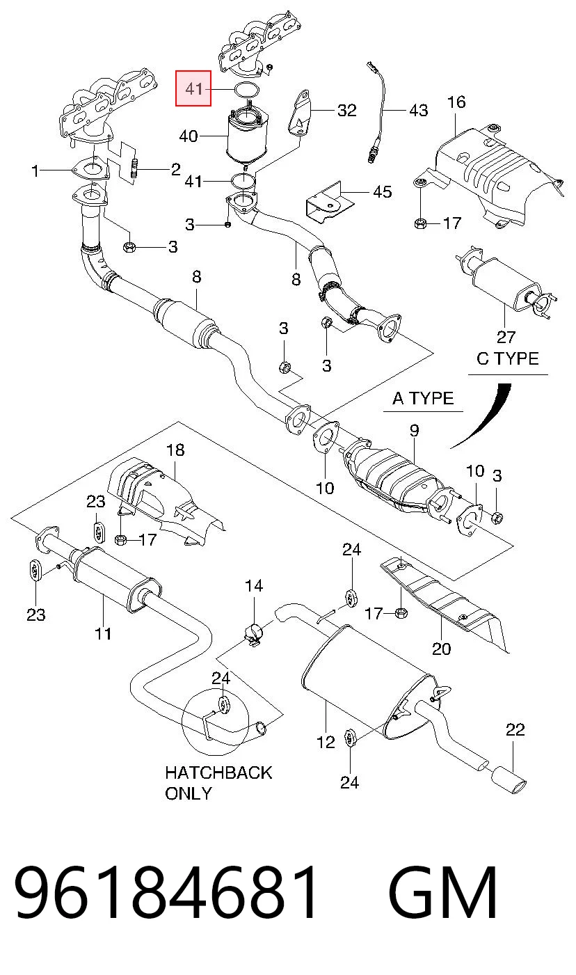 96184681 General Motors