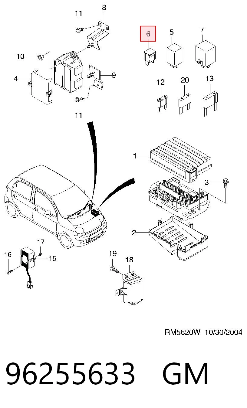 96255633 General Motors