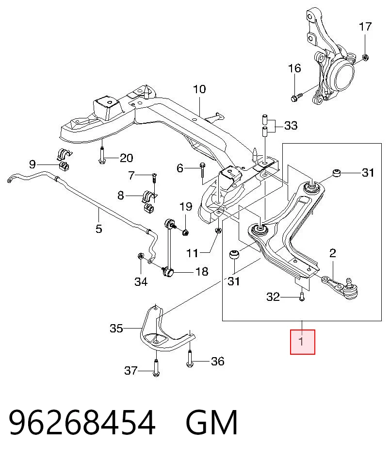 96268454 General Motors