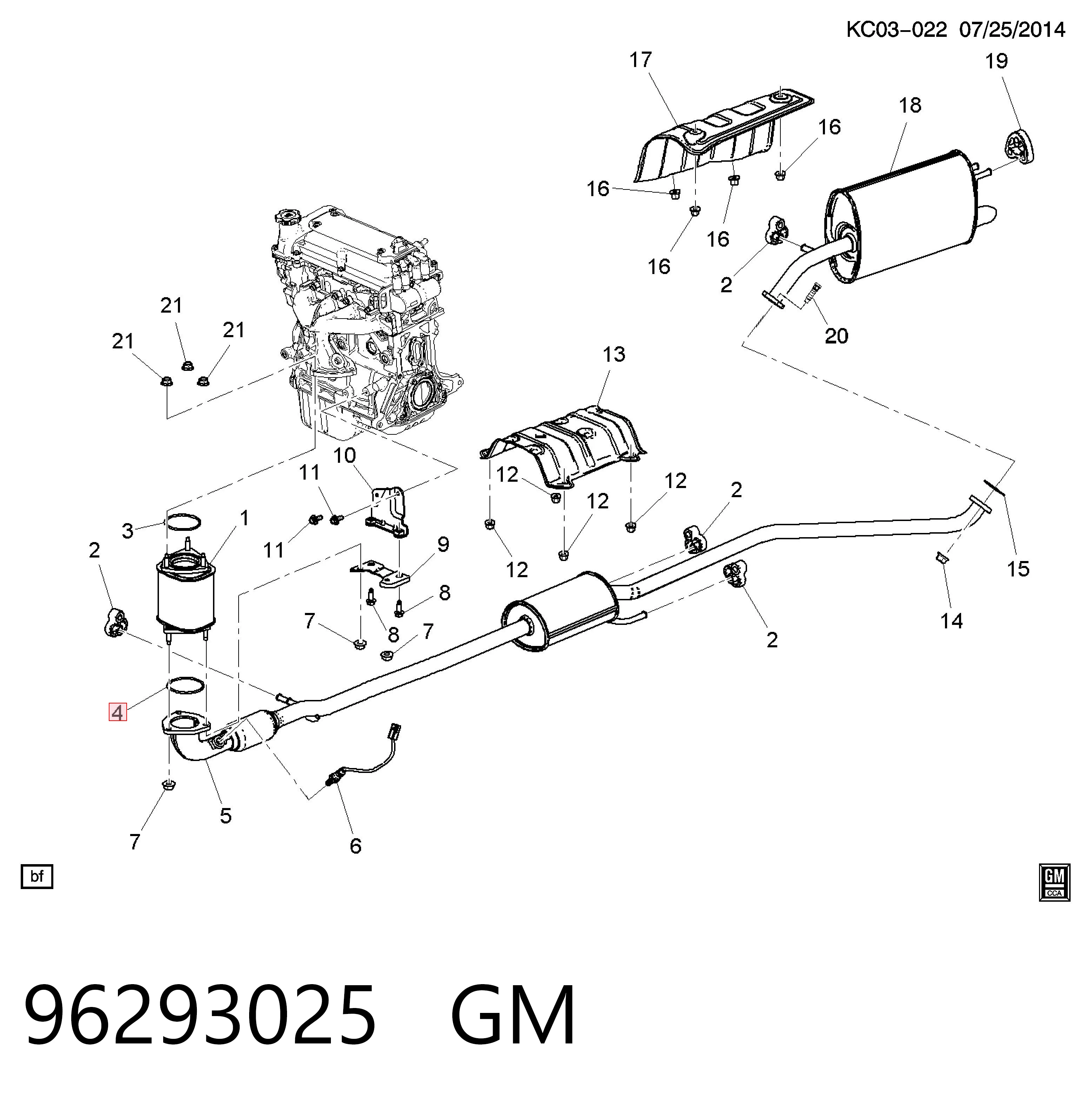 96293025 General Motors