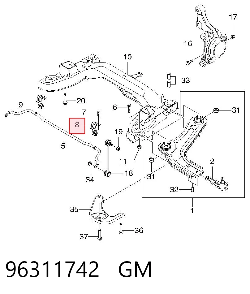 96311742 General Motors