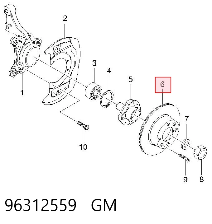 96312559 General Motors