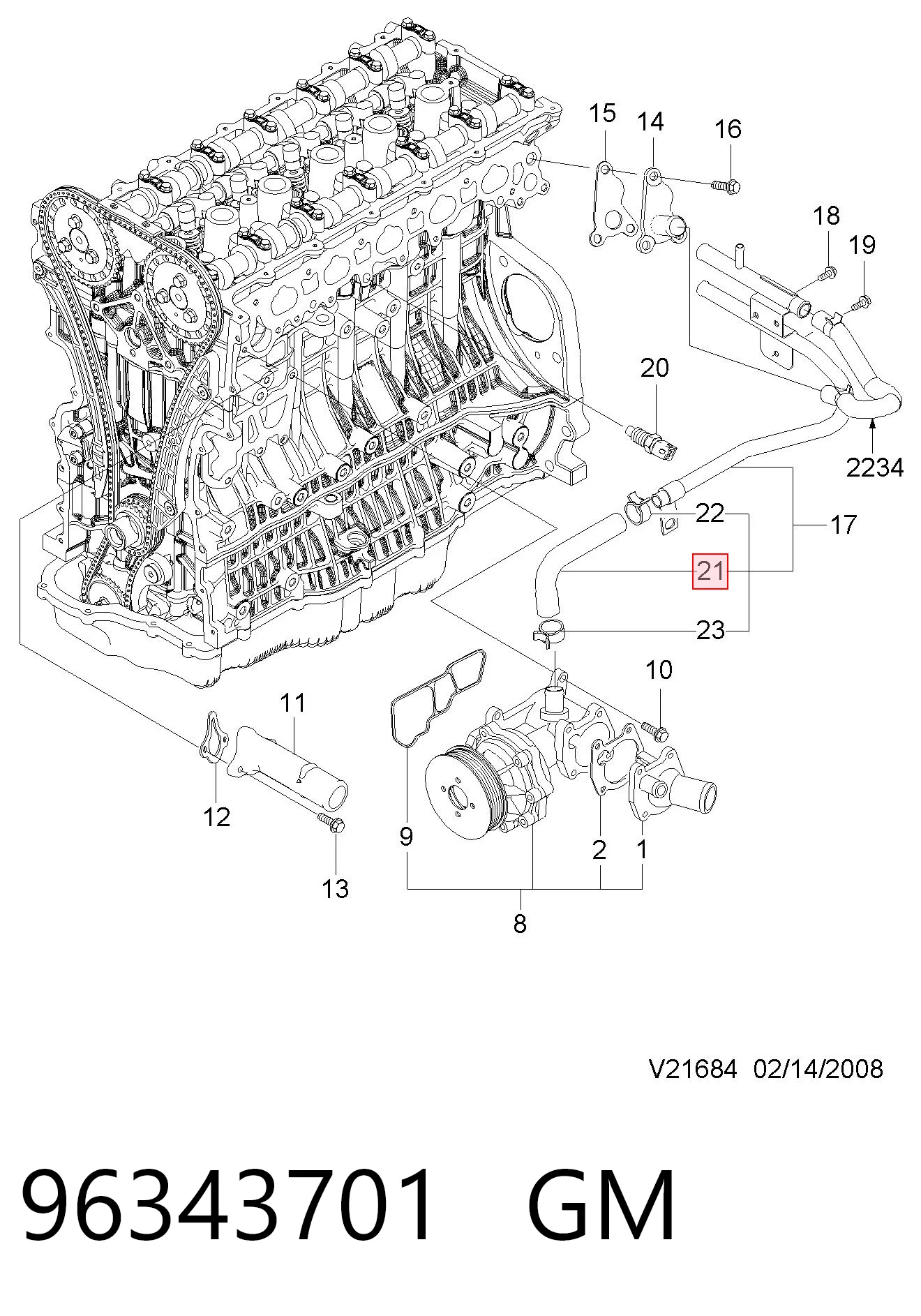 96343701 General Motors