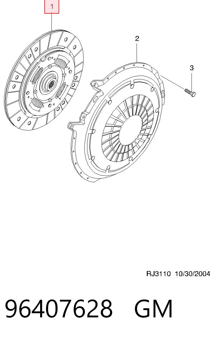 Disco de embraiagem Peugeot/Citroen 96407628 preço, a partir de 34,07 USD