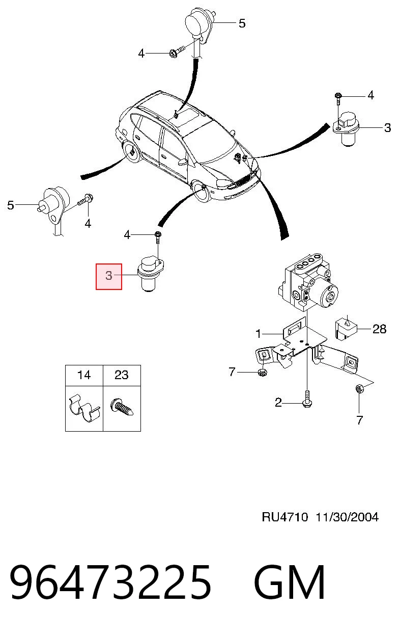 96473225 General Motors
