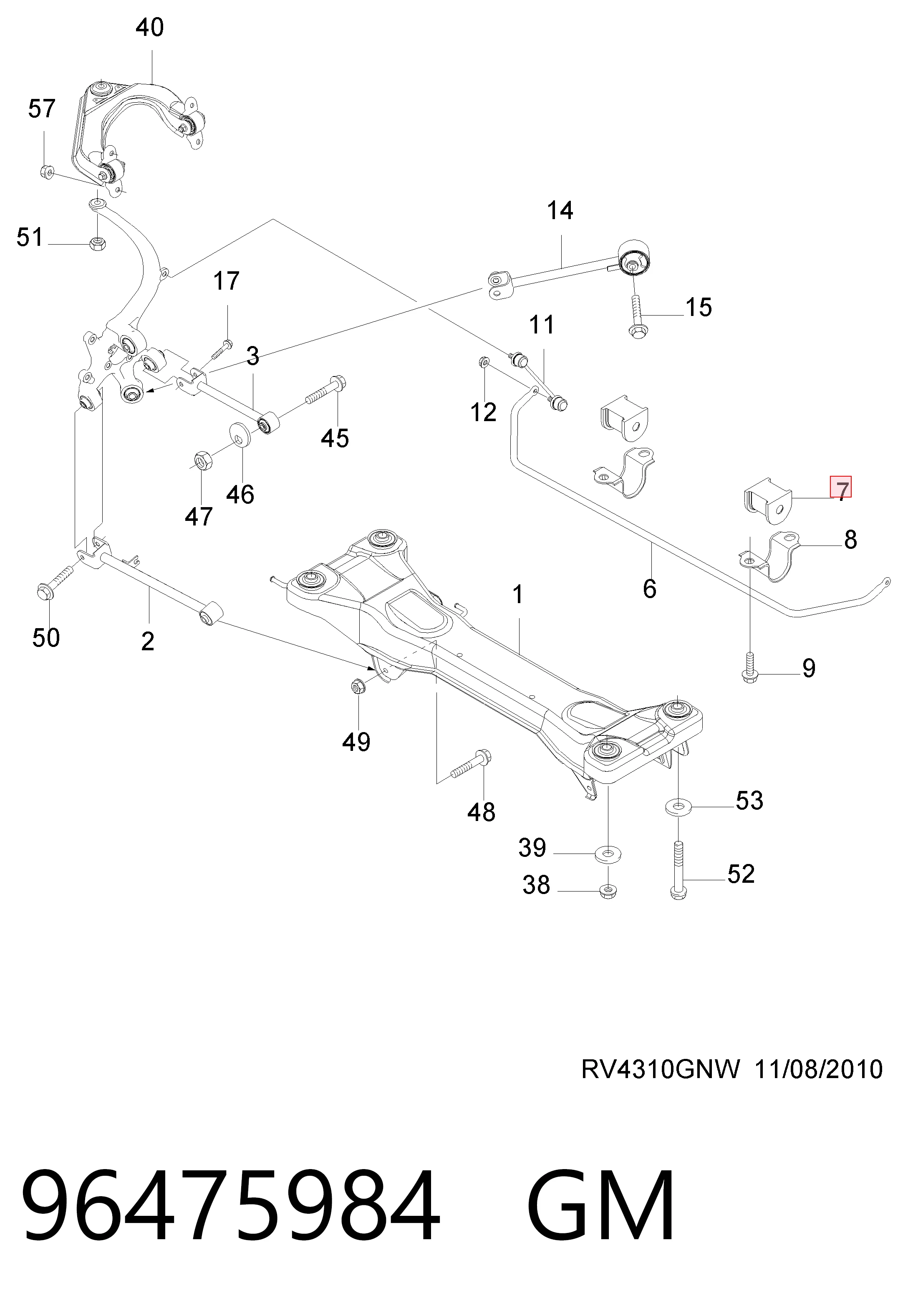 Bucha de estabilizador traseiro Hyundai/Kia 96475983 preço, a partir de 3,11 USD