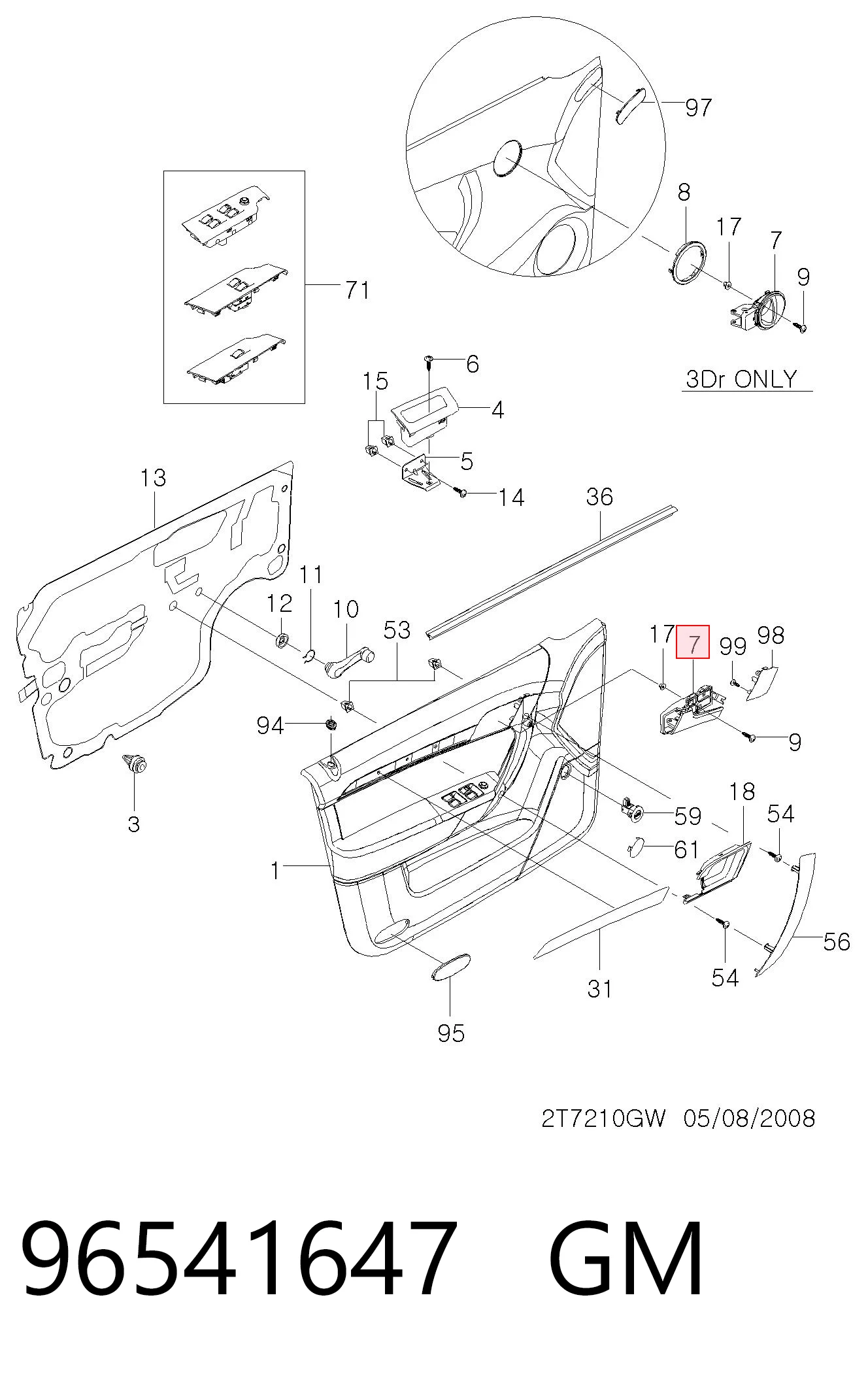 96541647 General Motors