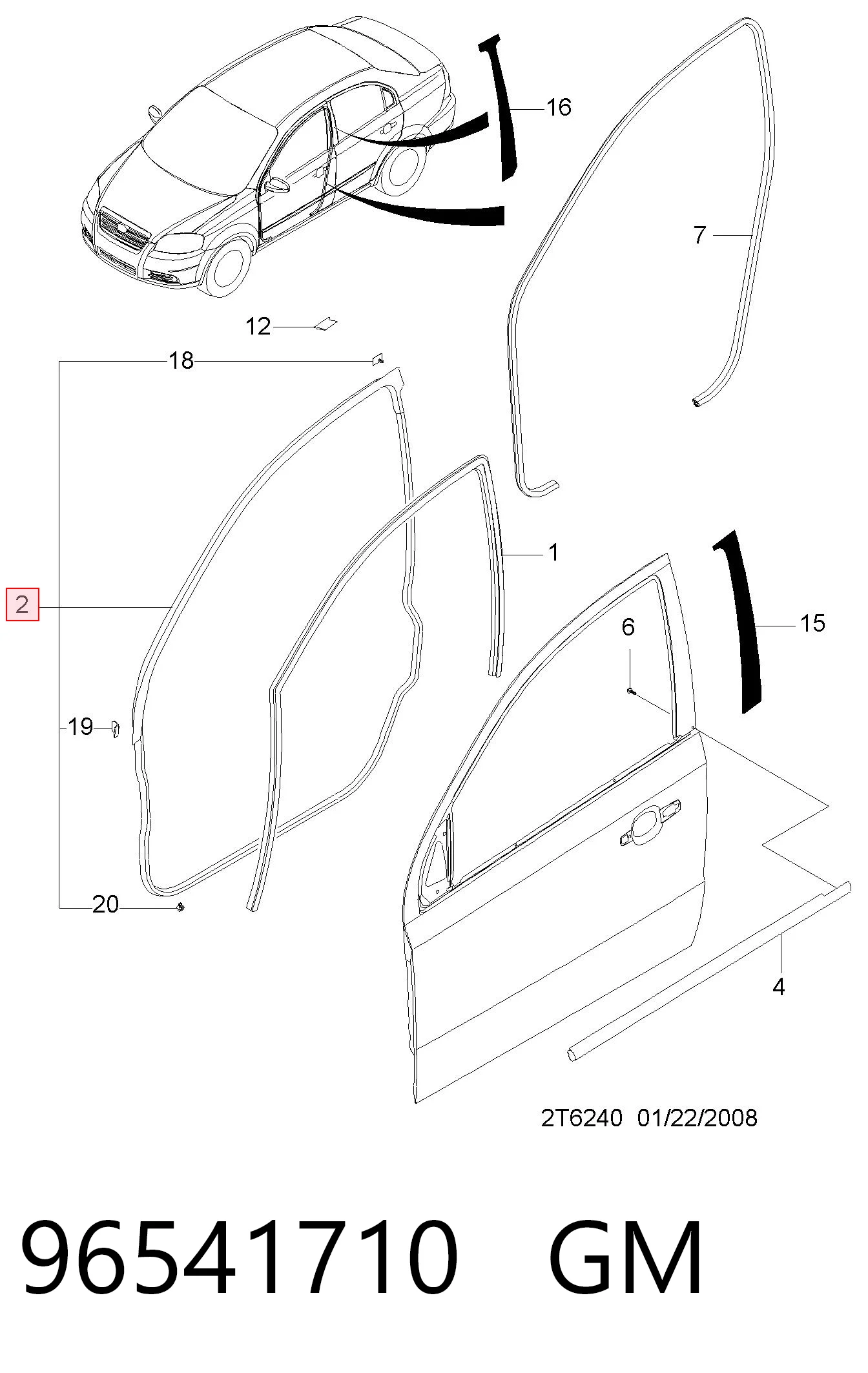 94790530 Peugeot/Citroen Compactador da porta dianteira esquerda (na porta)
