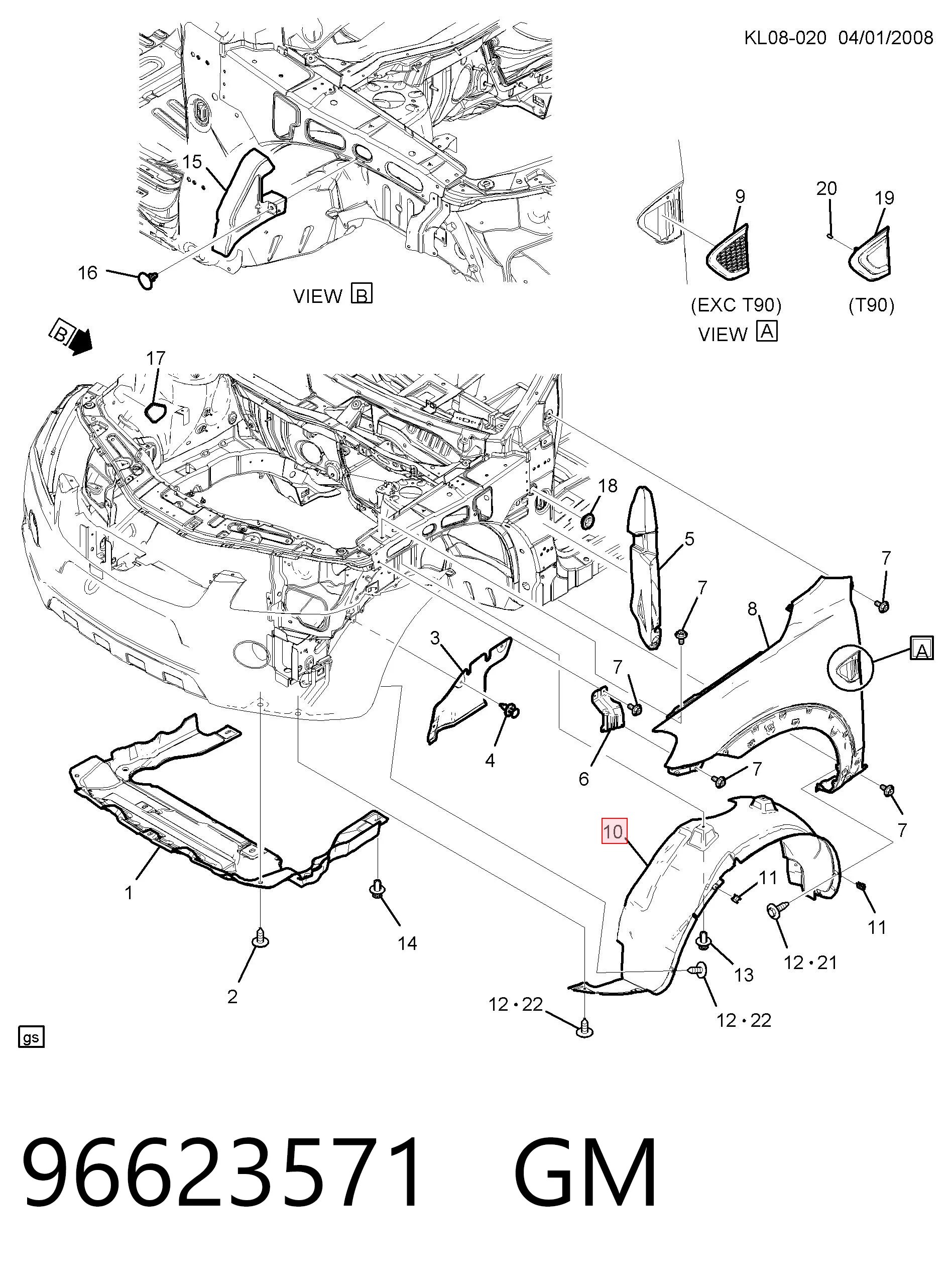 96623571 General Motors