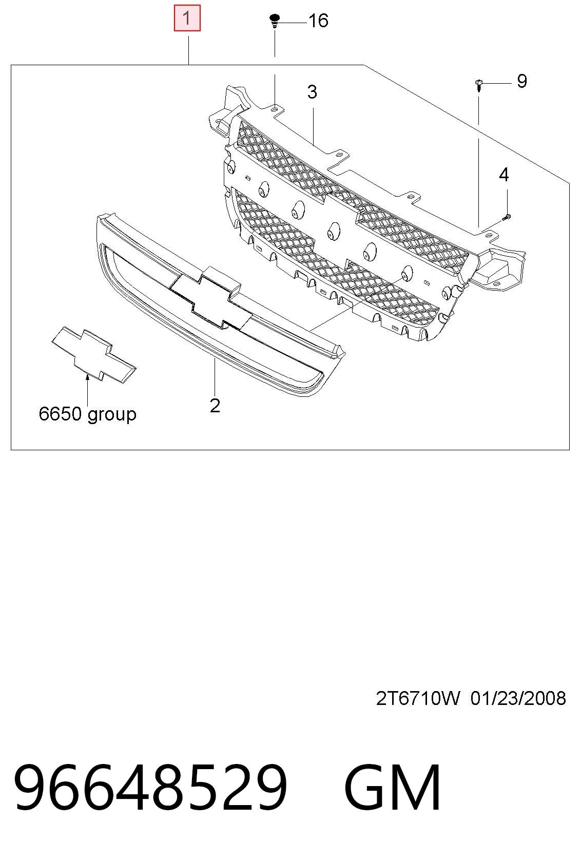96648529 General Motors