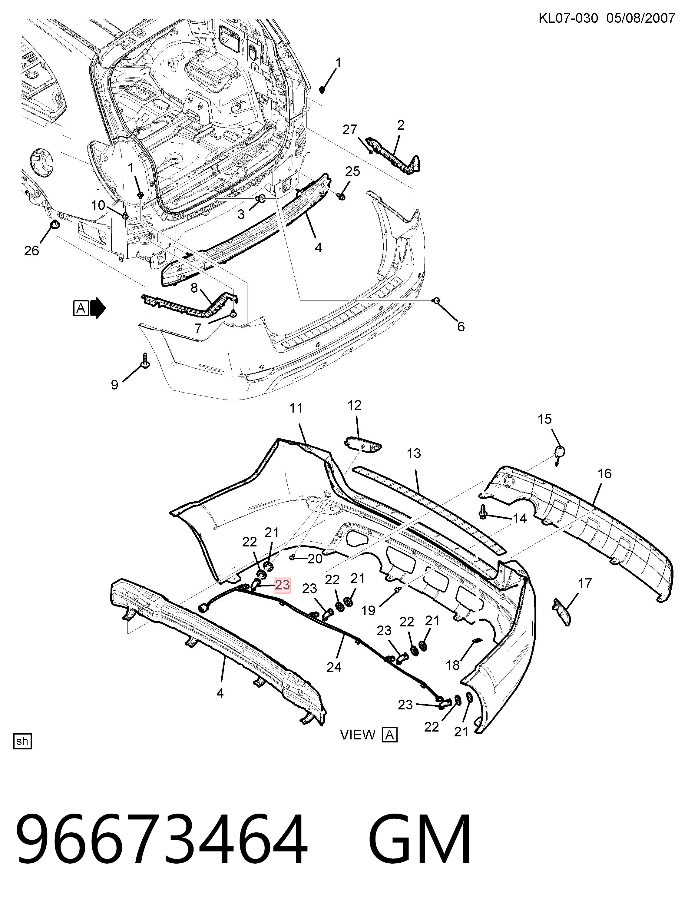 96673464 General Motors