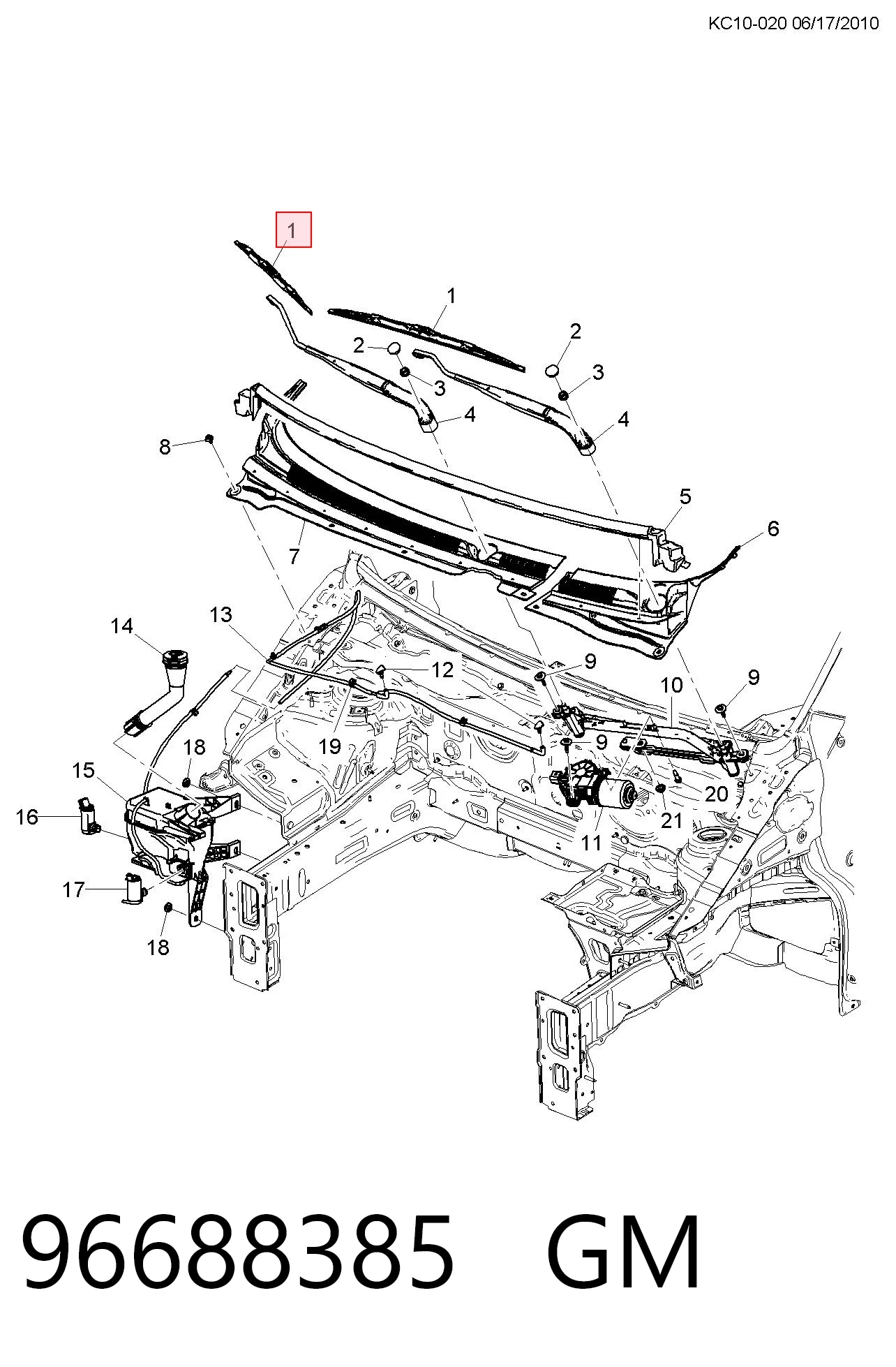 96688385 General Motors