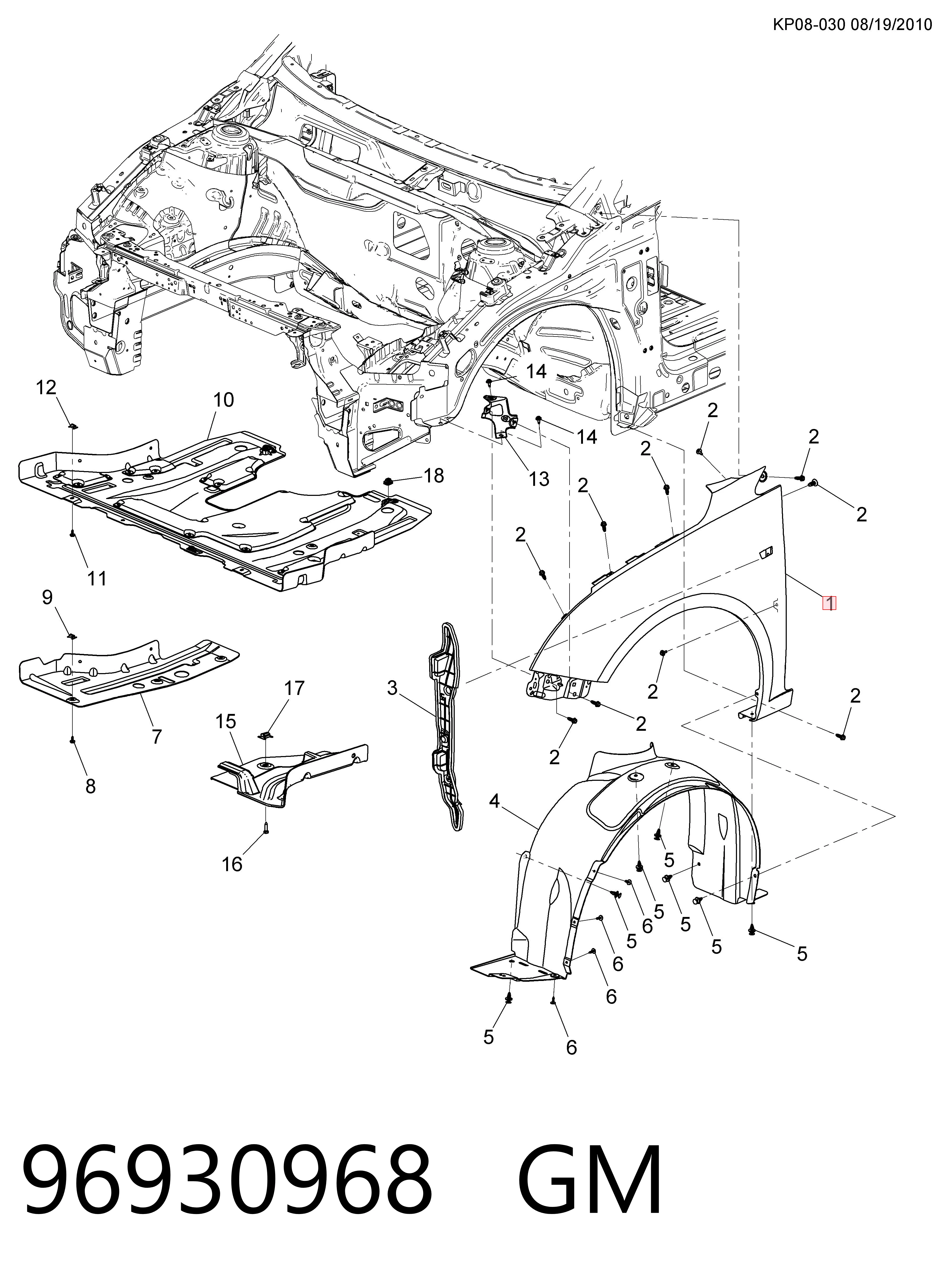 96930968 General Motors
