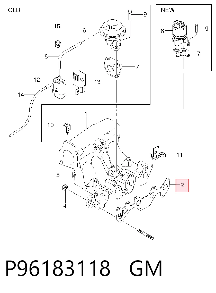 Vedante de tubo coletor de admissão Opel 96183118 preço, a partir de 4,73 USD