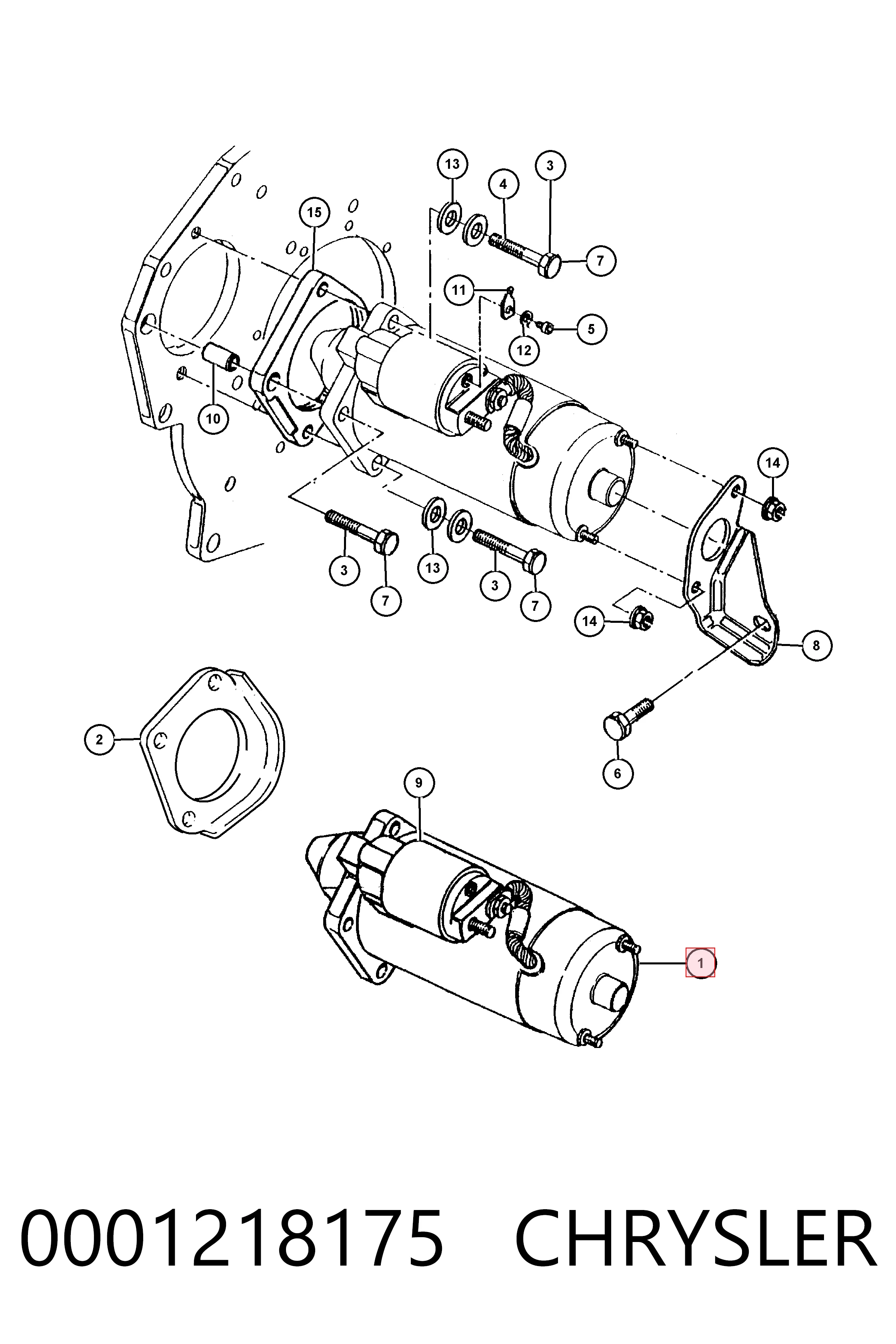 Motor de arranco 111911021F VAG