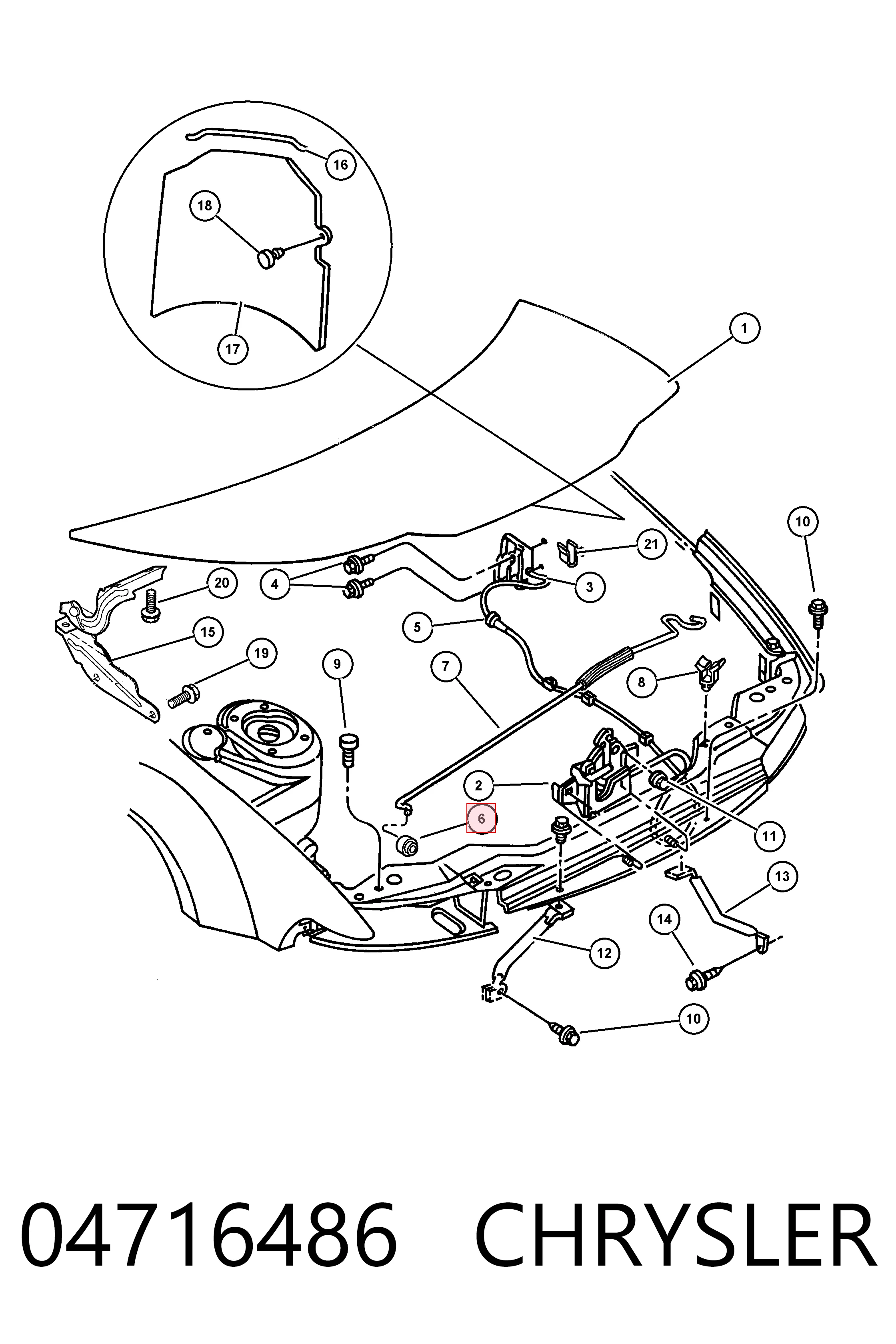 04716486 Chrysler