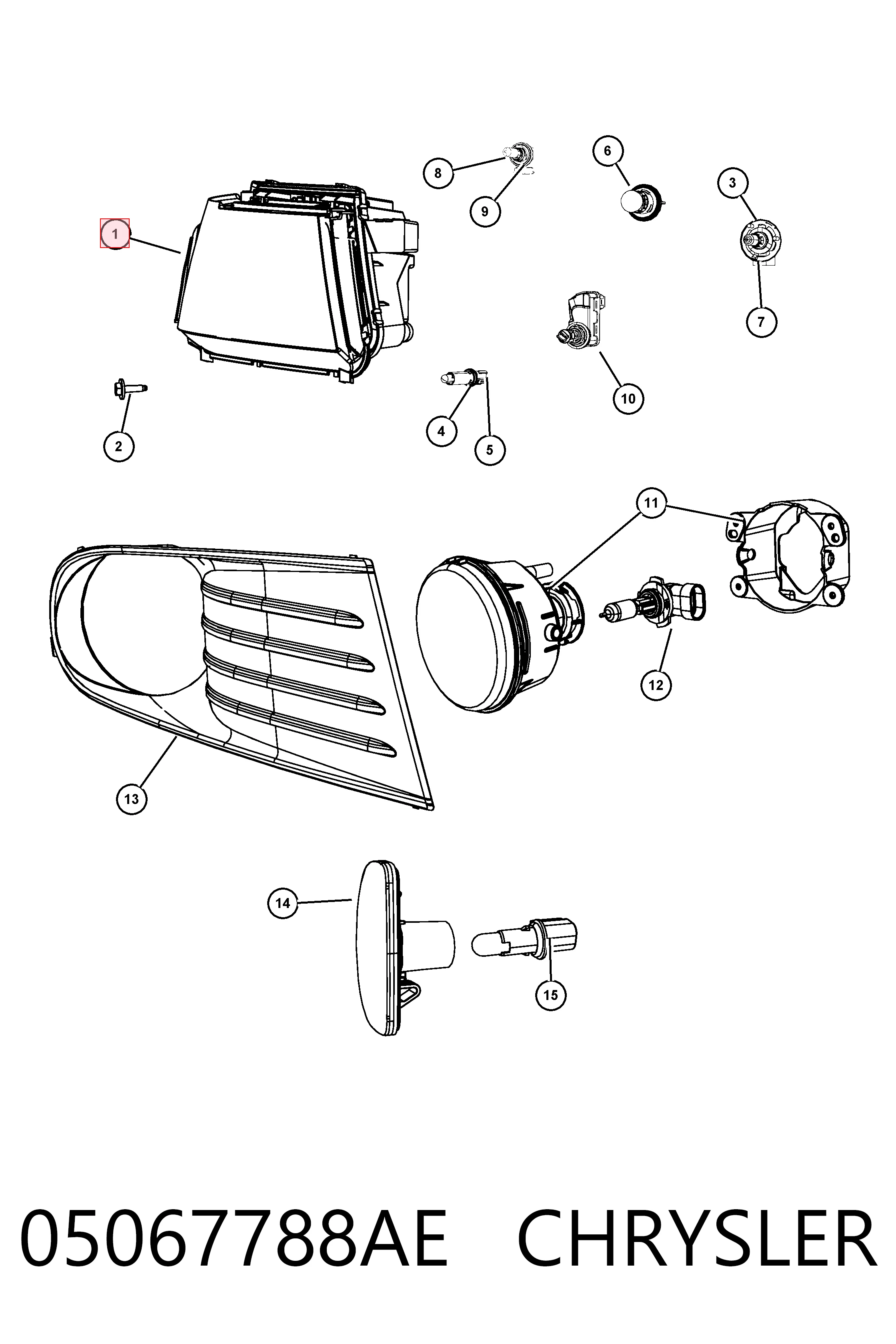 Compre 30Y1100E Polcar Luz direita