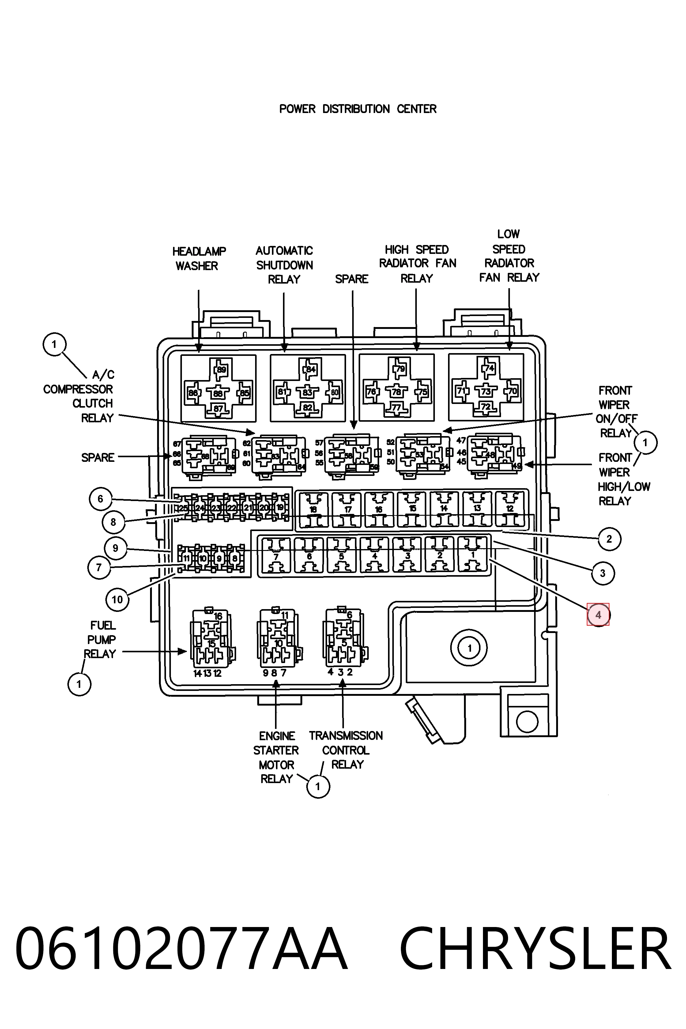 K04868008AB Fiat/Alfa/Lancia 