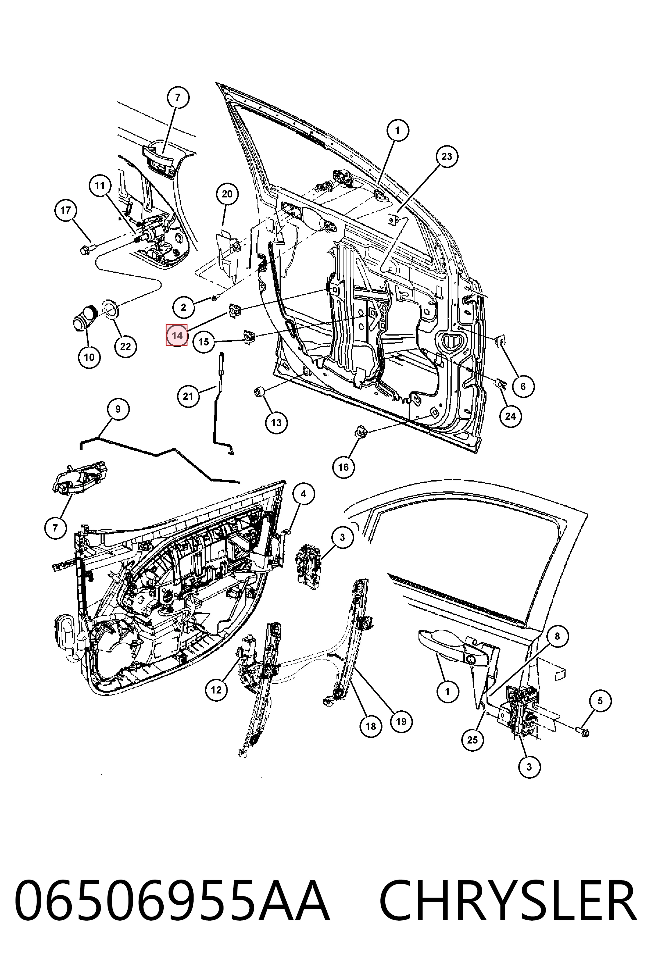 06506955AA Chrysler
