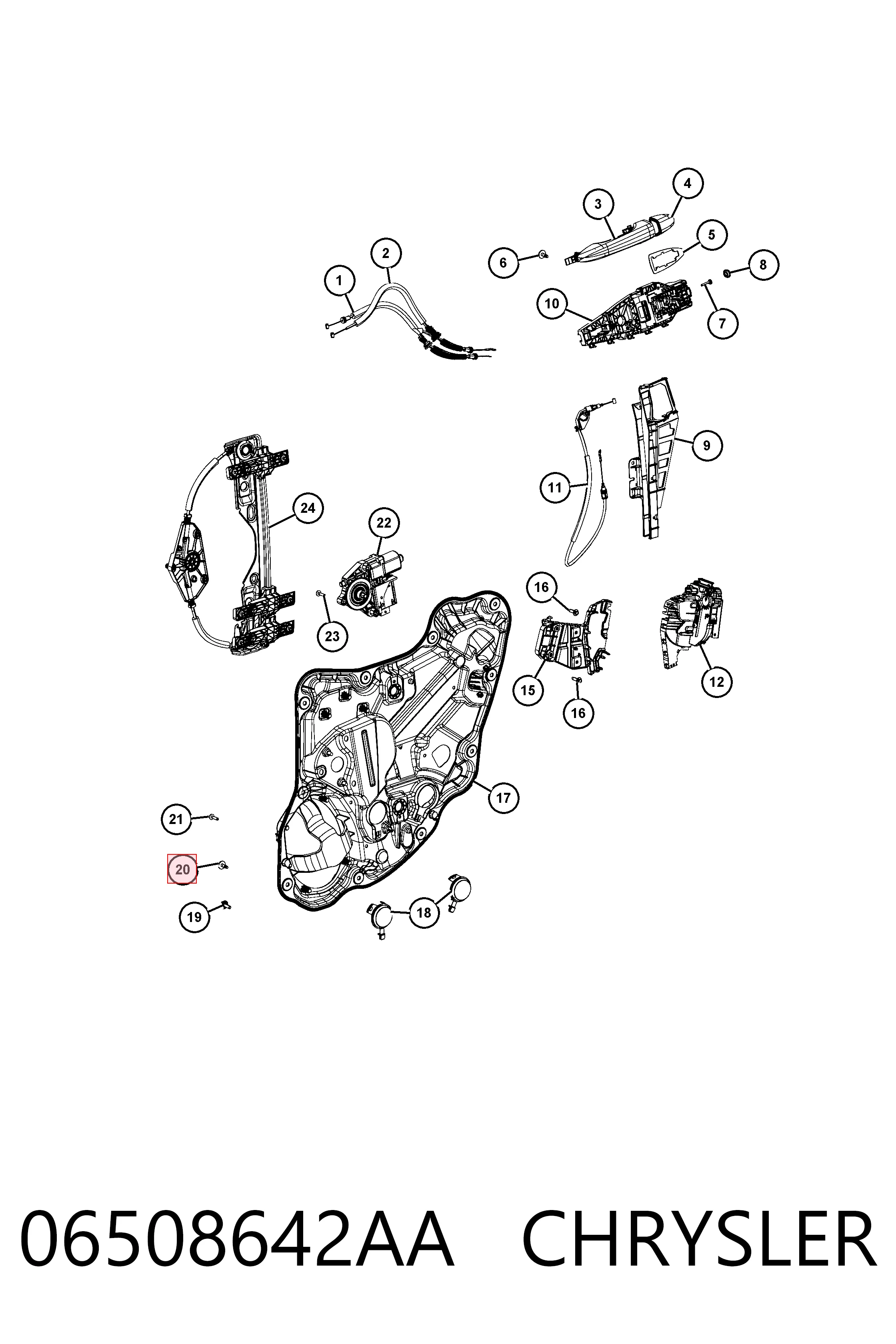 06508642AA Chrysler