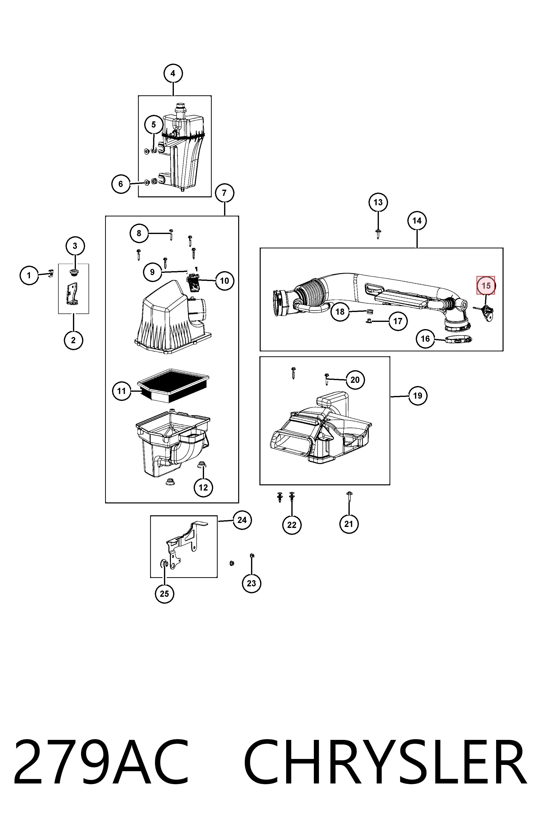 Compre K05149279AC Fiat/Alfa/Lancia Sensor de temperatura da mistura de ar