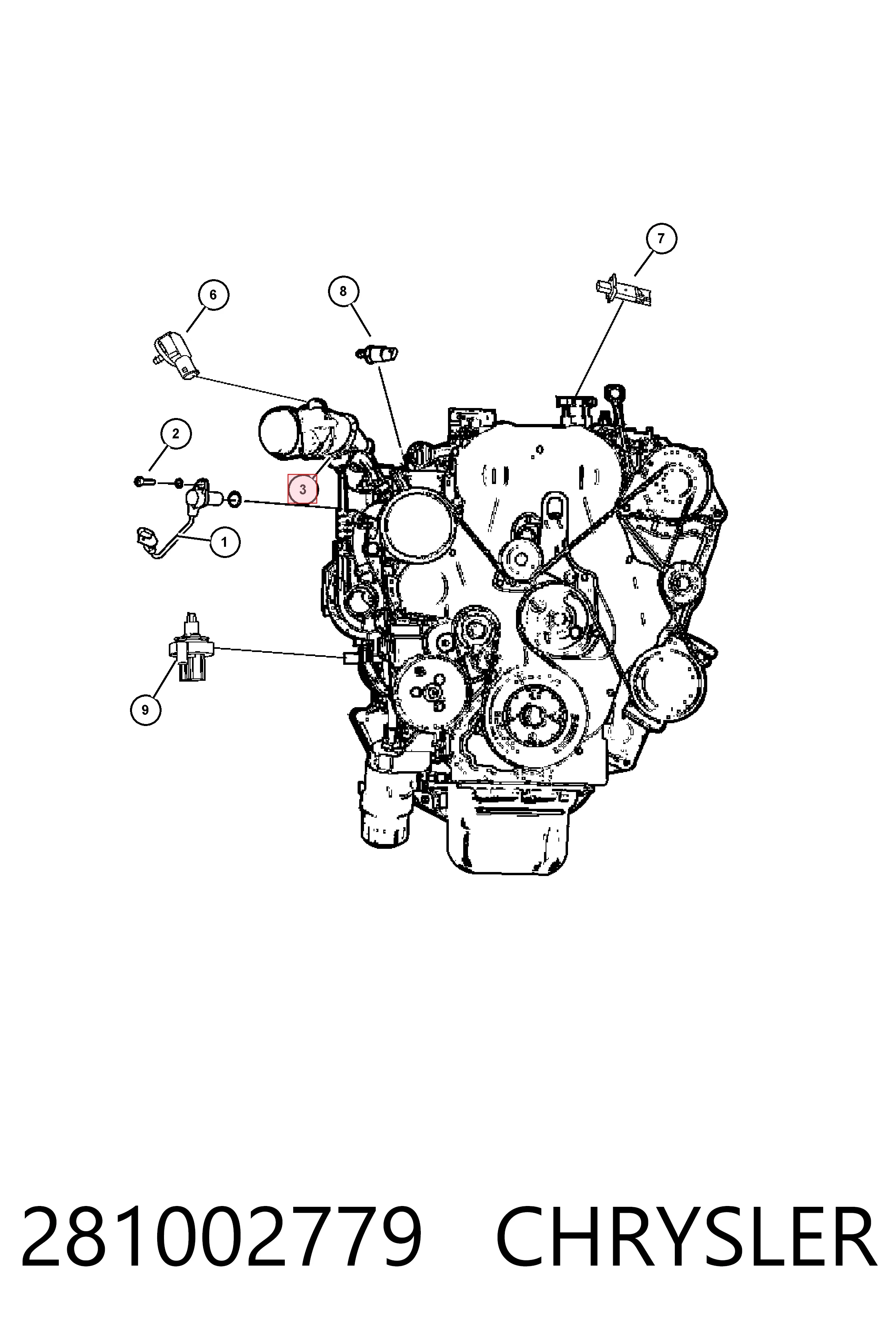 Sensor de fluxo (consumo) de ar, medidor de consumo M.A.F. - (Mass Airflow) Dodge Caliber SXT PM