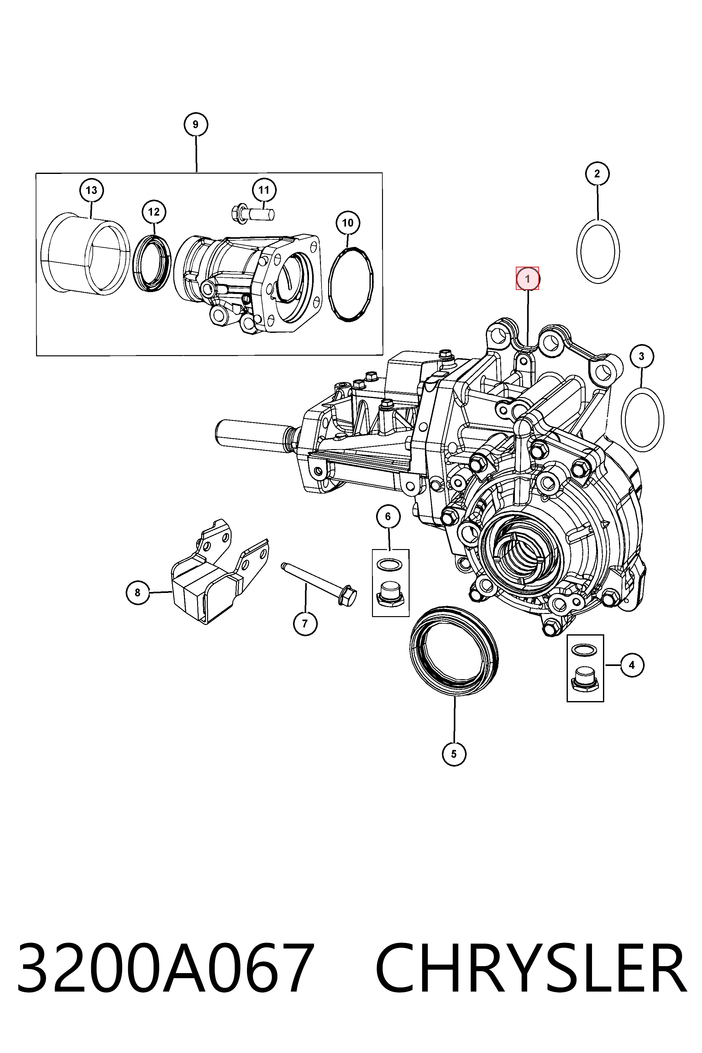 Caixa de transferência Fiat/Alfa/Lancia K05273456AB preço, a partir de 223,41 USD
