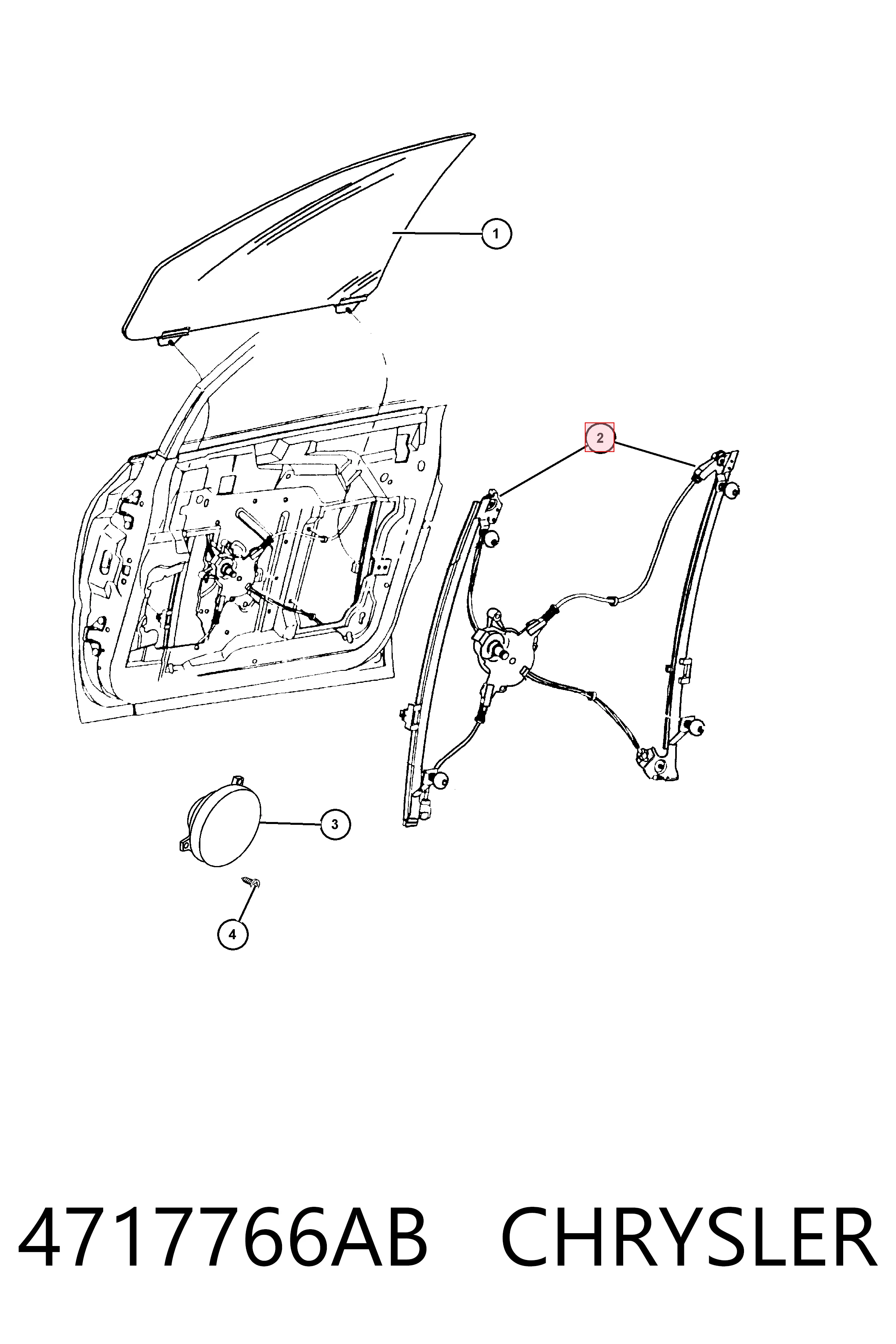 Mecanismo de acionamento de vidro da porta dianteira direita Fiat/Alfa/Lancia K04894536AA preço, a partir de 83,09 USD