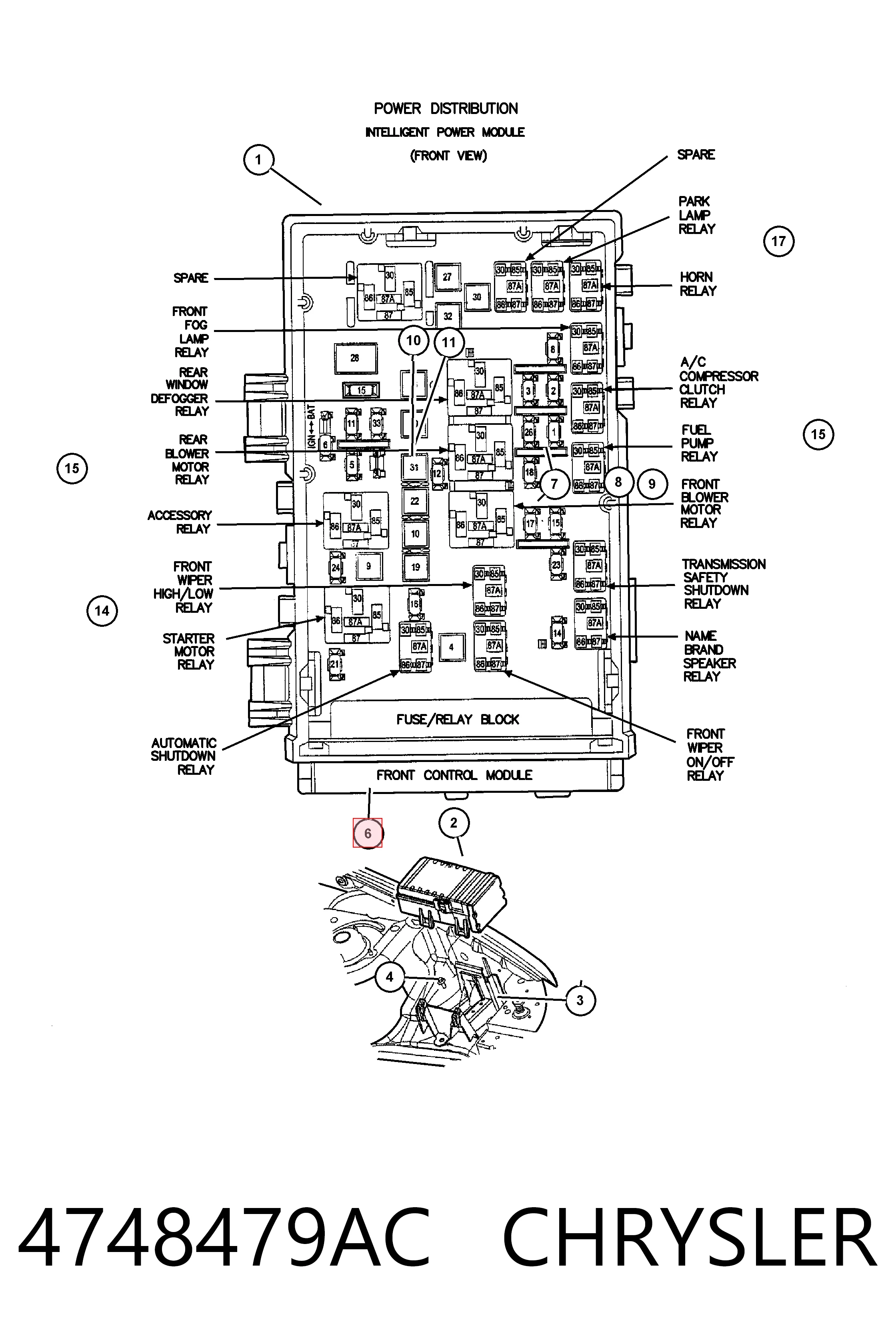 Módulo de direção (Centralina eletrônica) de motor Mitsubishi R5144579AC preço, a partir de 40,86 USD