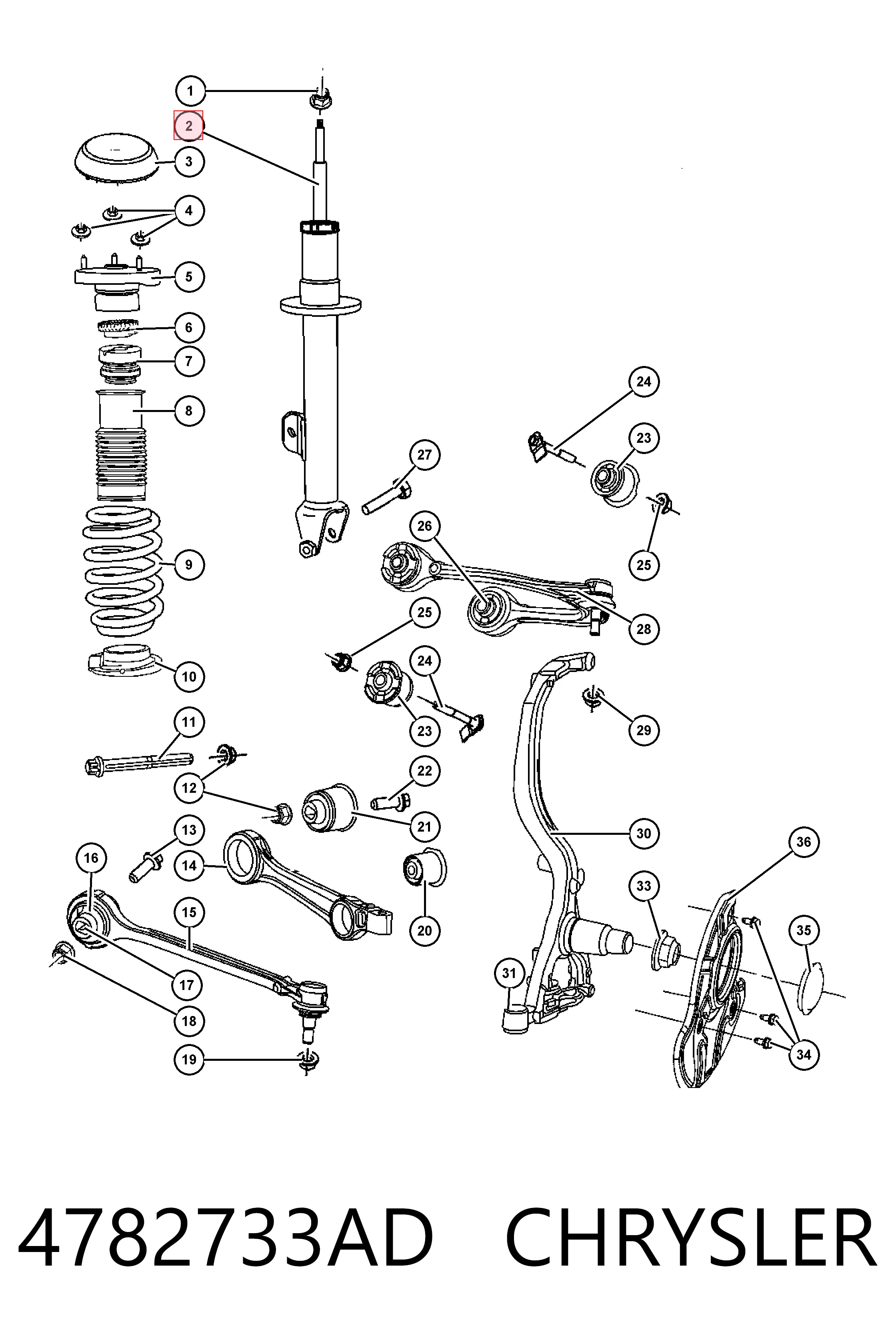 4782733AD Chrysler
